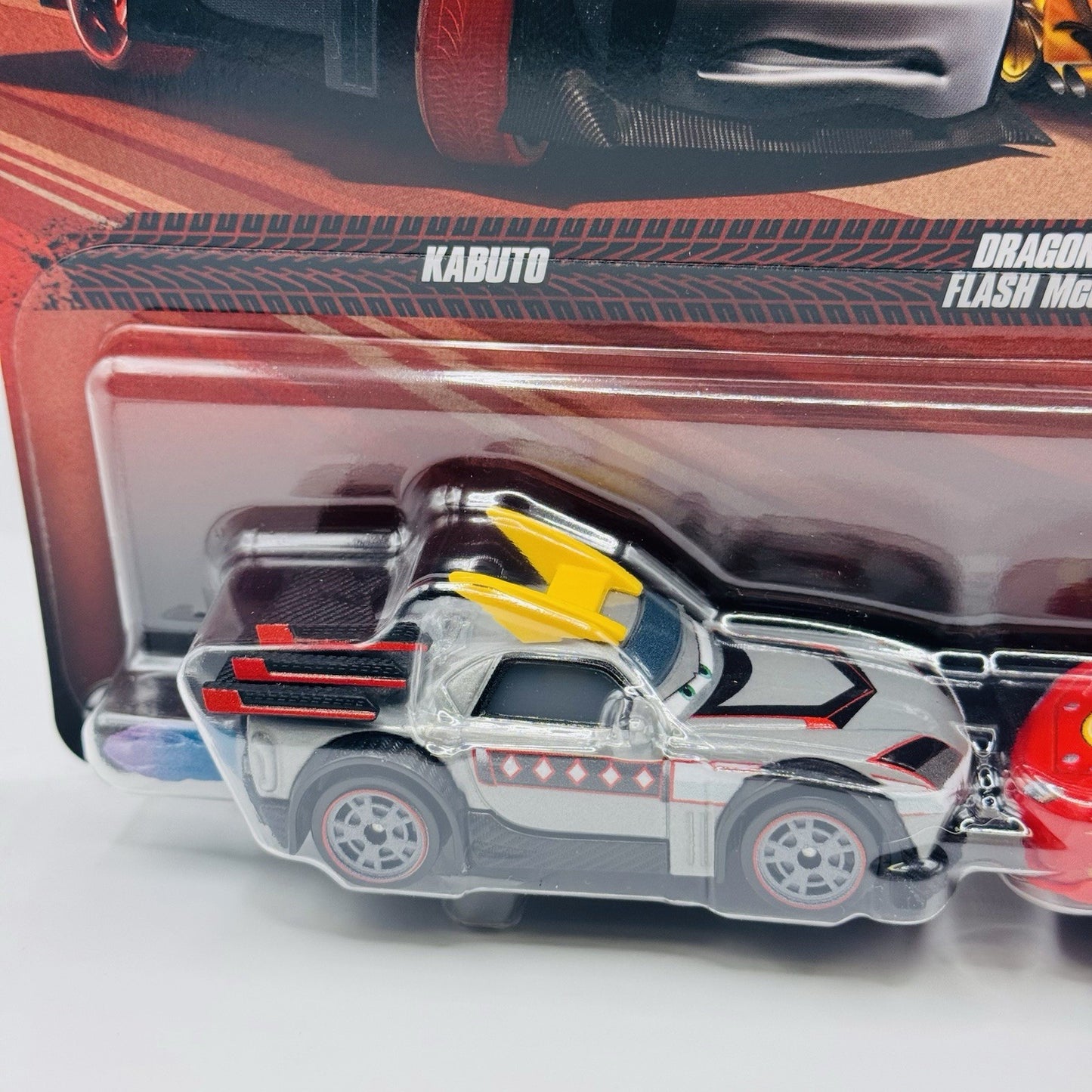 Disney Pixar Cars Toon - DRAGON MCQUEEN & KABUTO FLAMES Tokyo Mater 1:55 Diecast