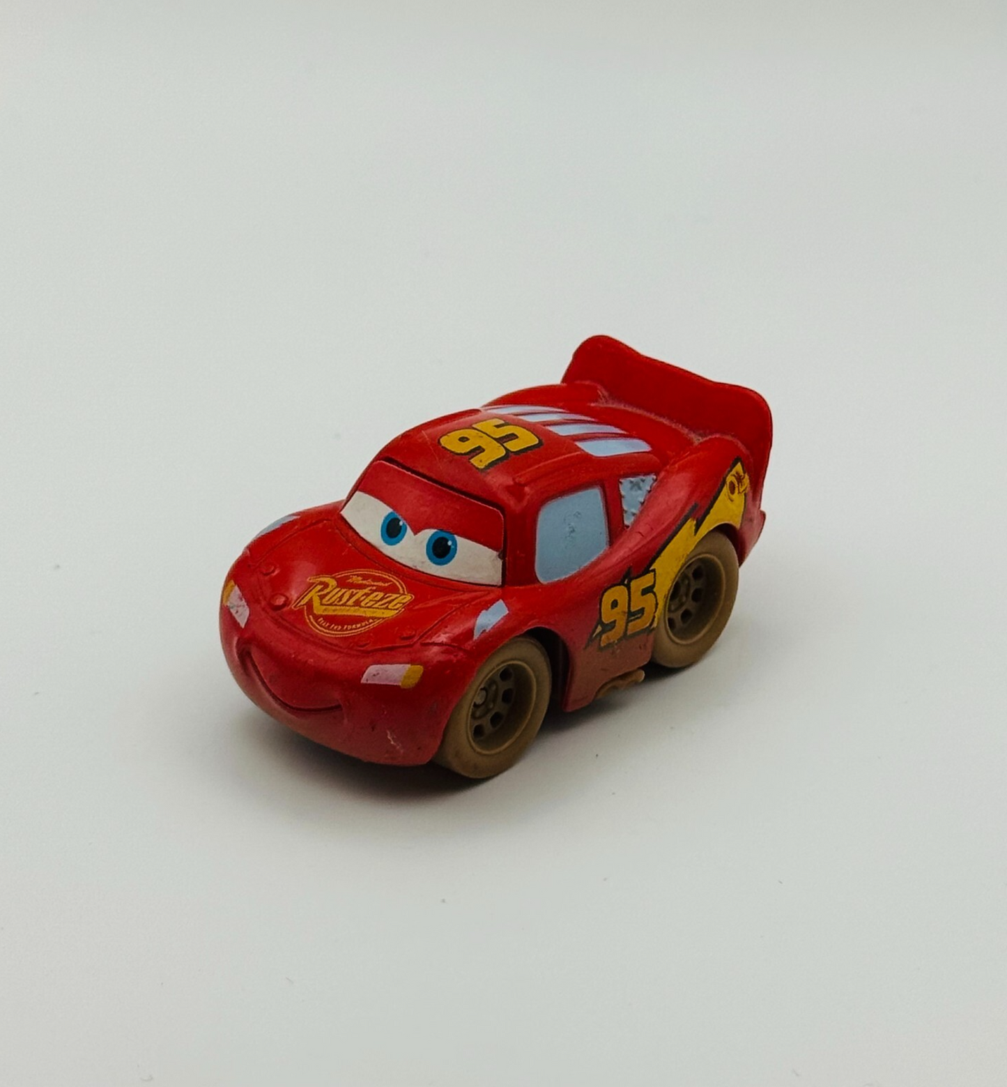 Disney Pixar Cars - Mini Adventures DIRT TRACK MCQUEEN - Drive-In Dragstrip