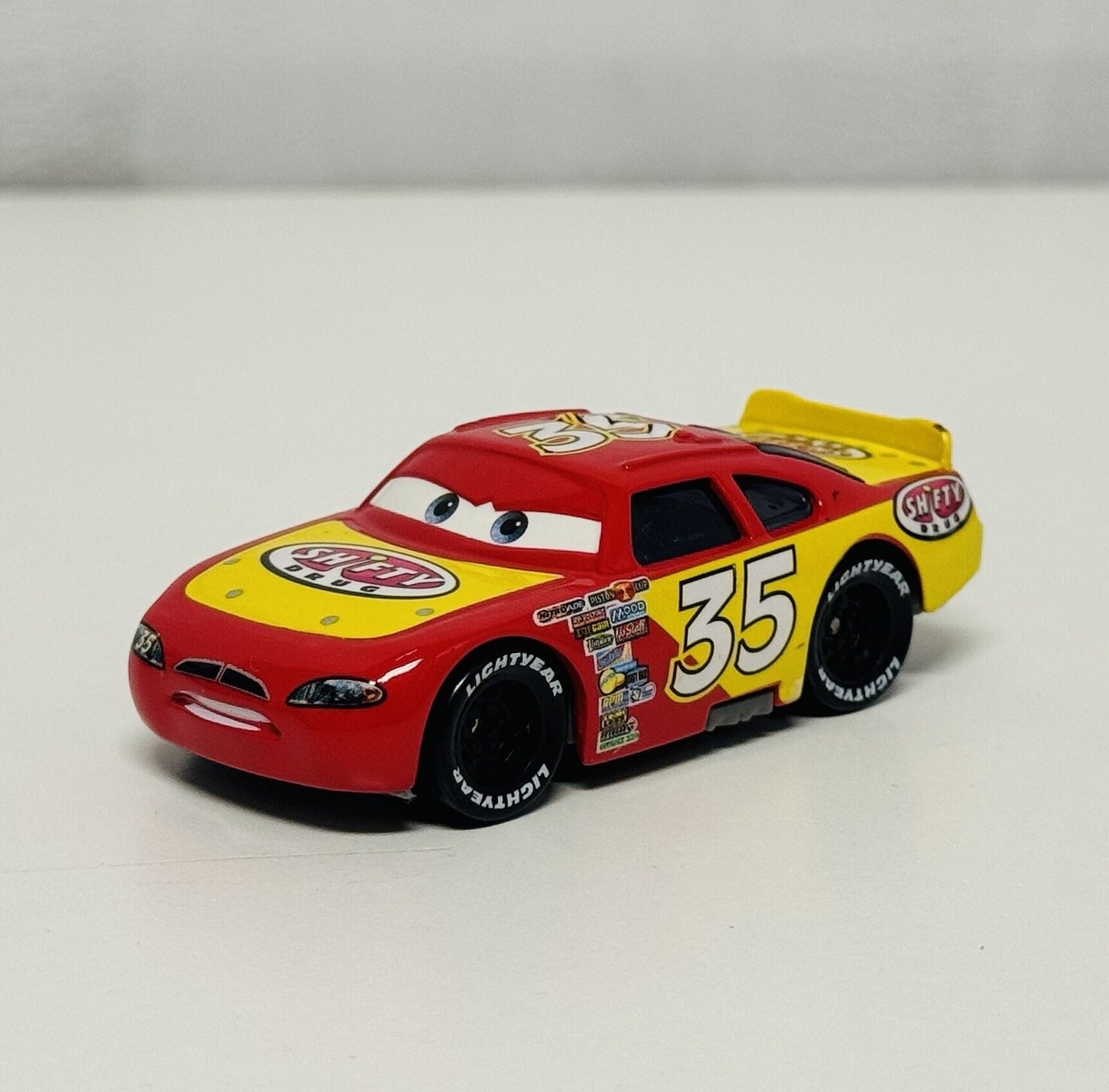 Disney Pixar Cars - SHIFTY DRUG Black Wheels - FACTORY CUSTOM BACKDOOR