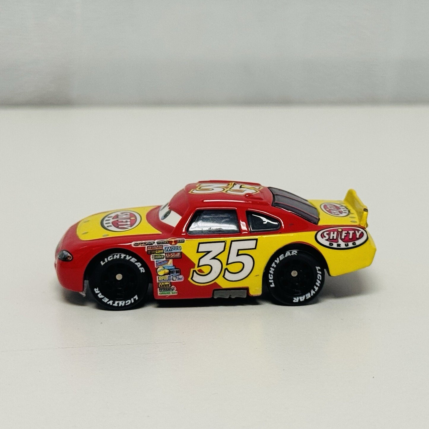 Disney Pixar Cars - SHIFTY DRUG Black Wheels - FACTORY CUSTOM BACKDOOR