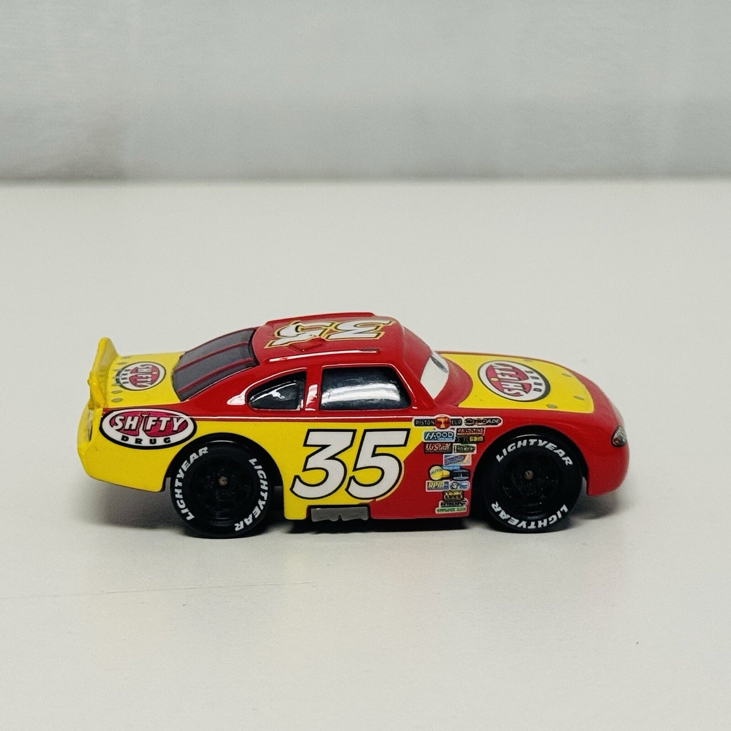 Disney Pixar Cars - SHIFTY DRUG Black Wheels - FACTORY CUSTOM BACKDOOR