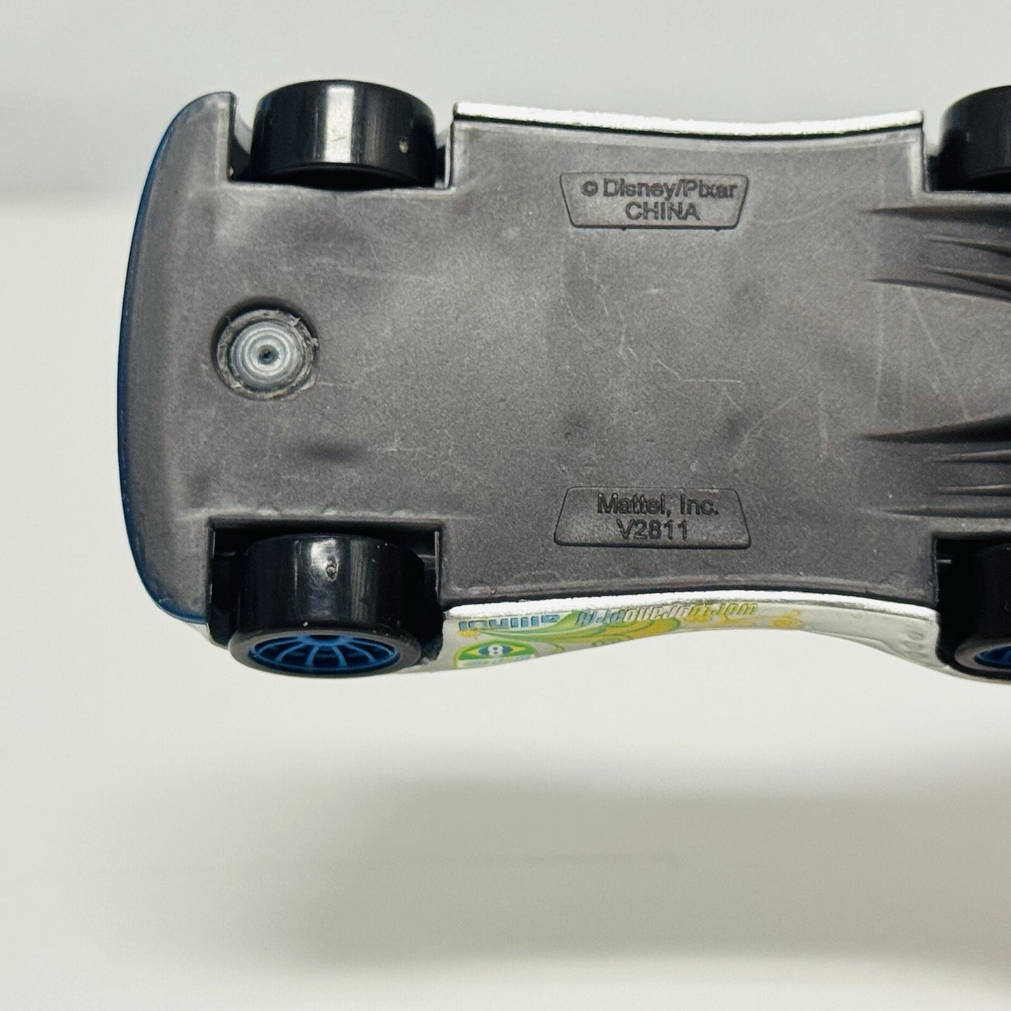 Disney Pixar Cars - Silver Carla Segmented Mouthplate Eyeplate PROTOTYPE 2011