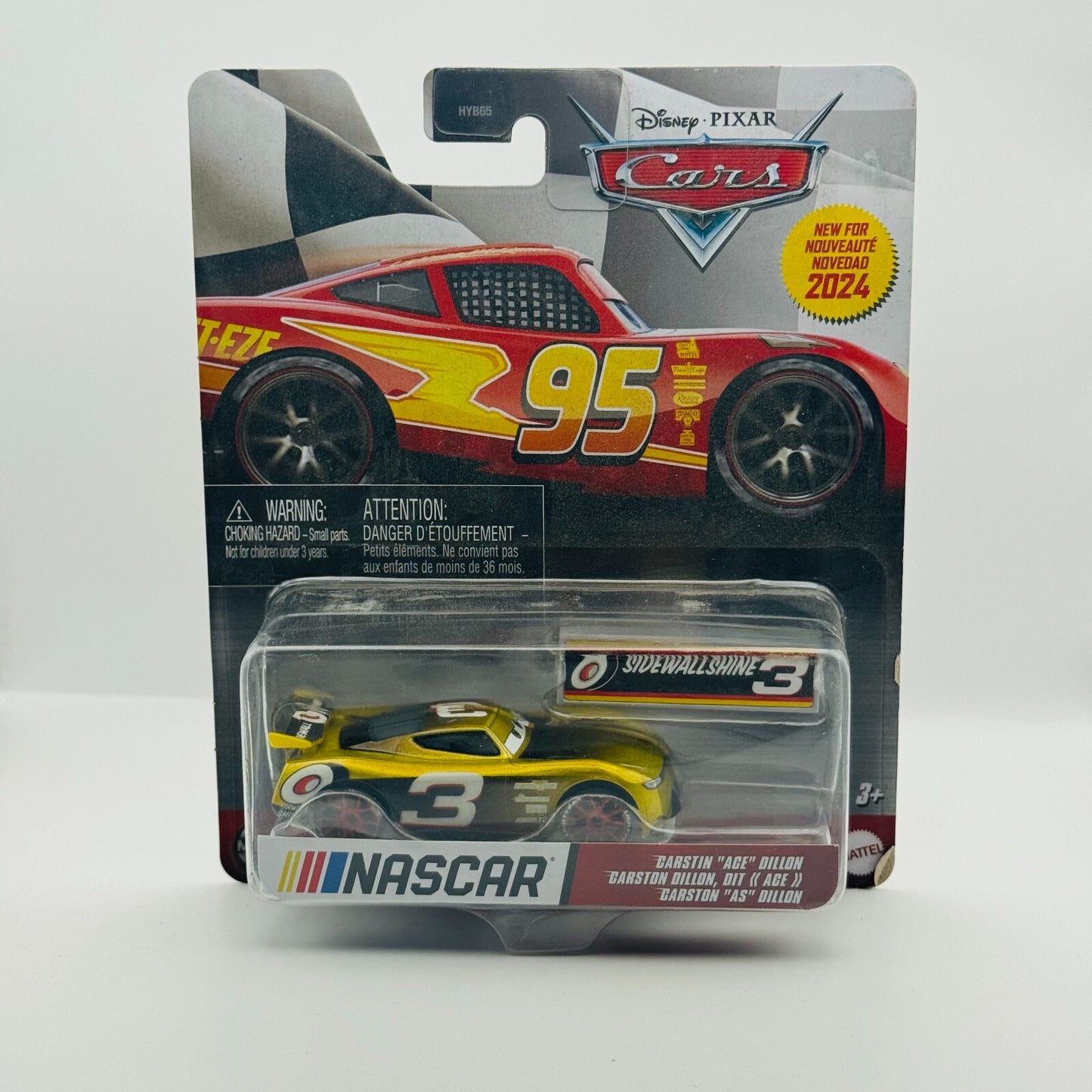 Disney Pixar Cars - NASCAR CARSTIN "ACE" DILLON 2024 - 1:55 Diecast