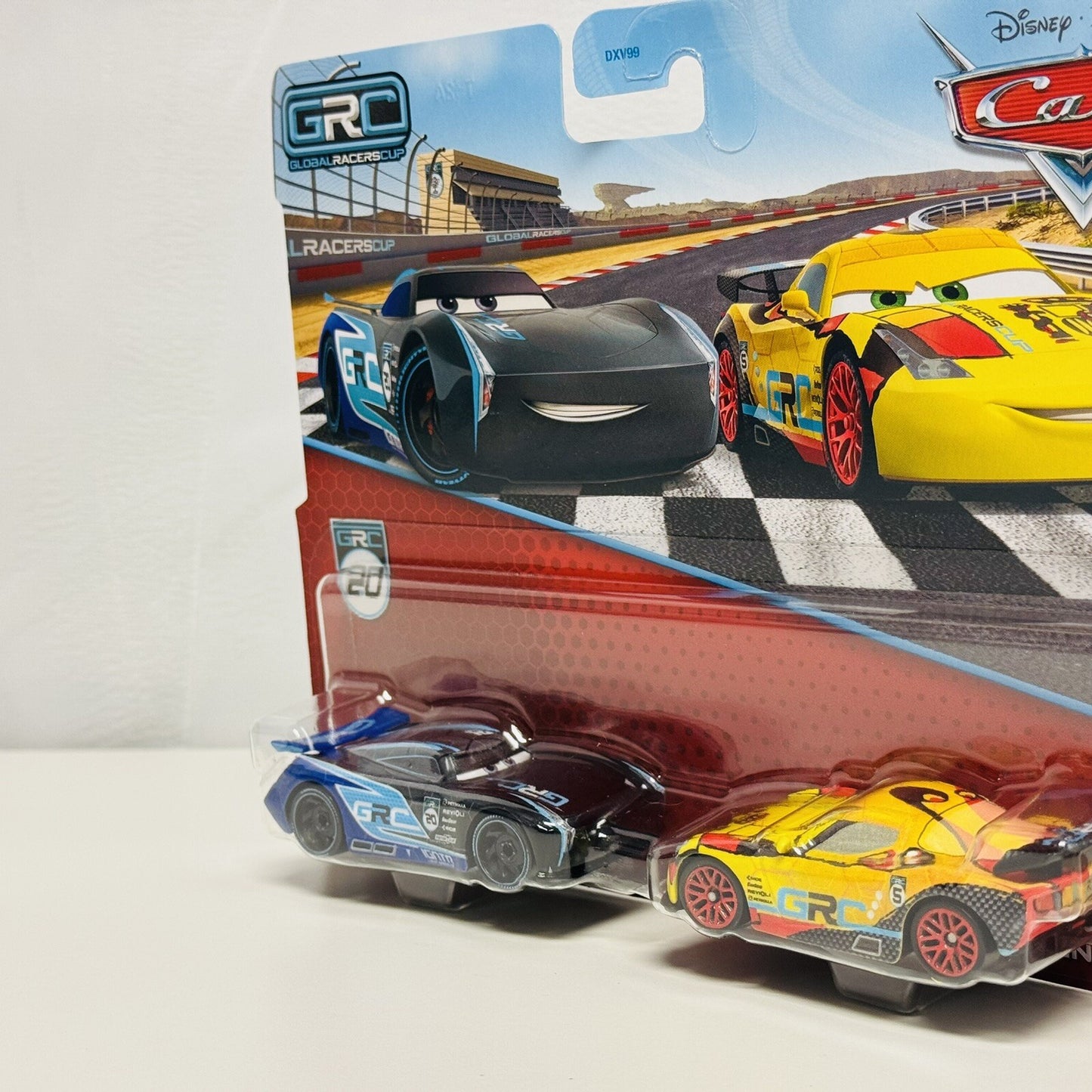Disney Pixar Cars - GRC RACERS JACKSON STORM & MIGUEL CAMINO 2014 - 1:55 Diecast