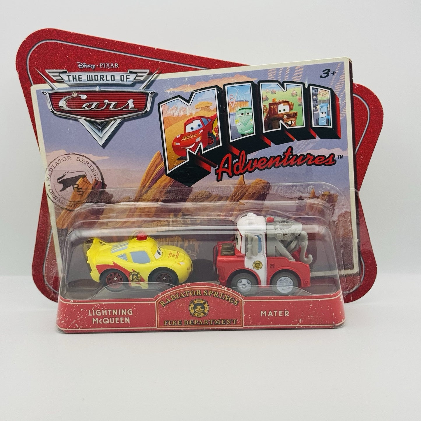 Disney Pixar Cars - Mini Adventures McQUEEN & MATER - Fire Department