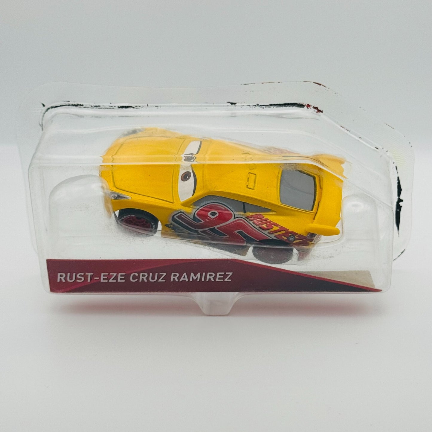 Disney Pixar Cars -RUST-EZE CRUZ RAMIREZ COLLECTOR CARD Cars 3 2017 1:55 Diecast