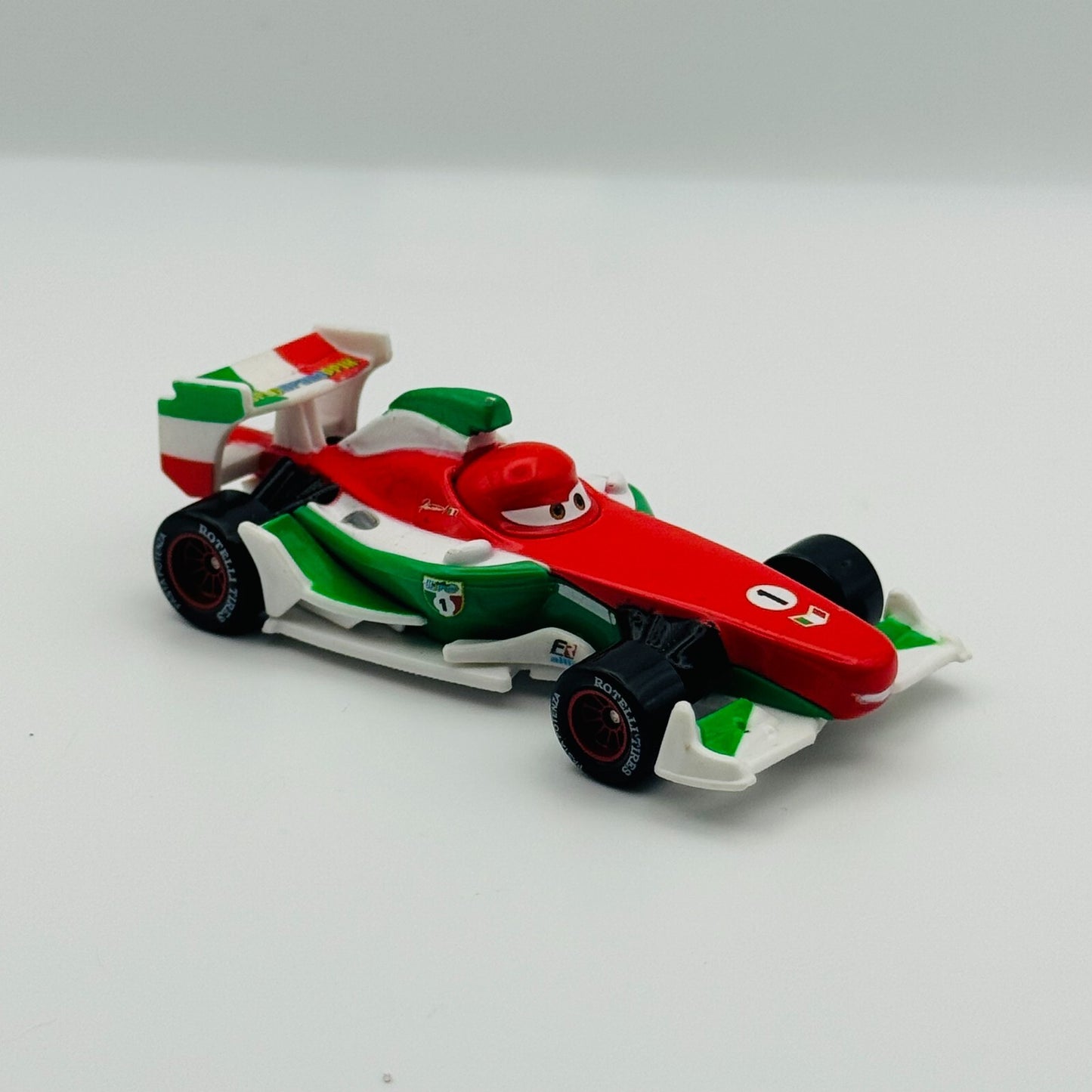 Disney Pixar Cars - FRANCESCO BERNOULLI Cars 2 2011 - 1:55 Diecast