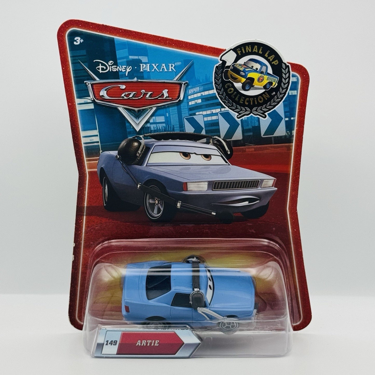 Disney Pixar Cars - ARTIE Final Lap 2010 - 1:55 Diecast