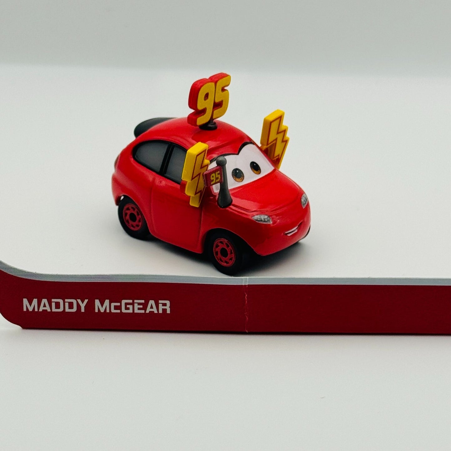 Disney Pixar Cars - MADDY MCGEAR (THAILAND) 2021 - 1:55 Diecast
