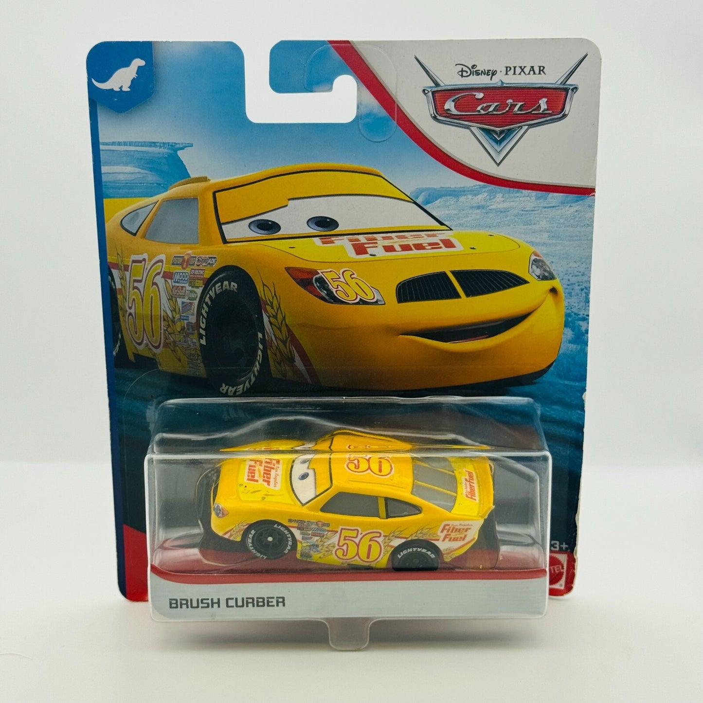 Disney Pixar Cars - BRUSH CURBER FIBER FUEL Blue Desert 2019/2020 - 1:55 Diecast