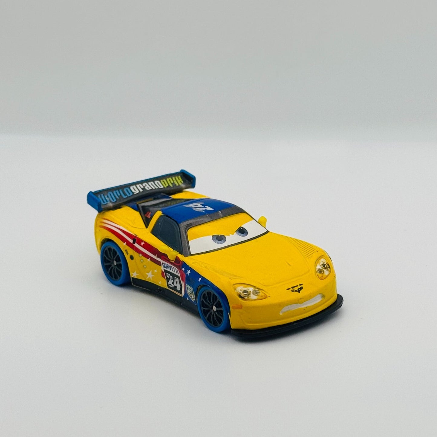 Disney Pixar Cars - CARNIVAL CUP JEFF GORVETTE 2016 - 1:55 Diecast