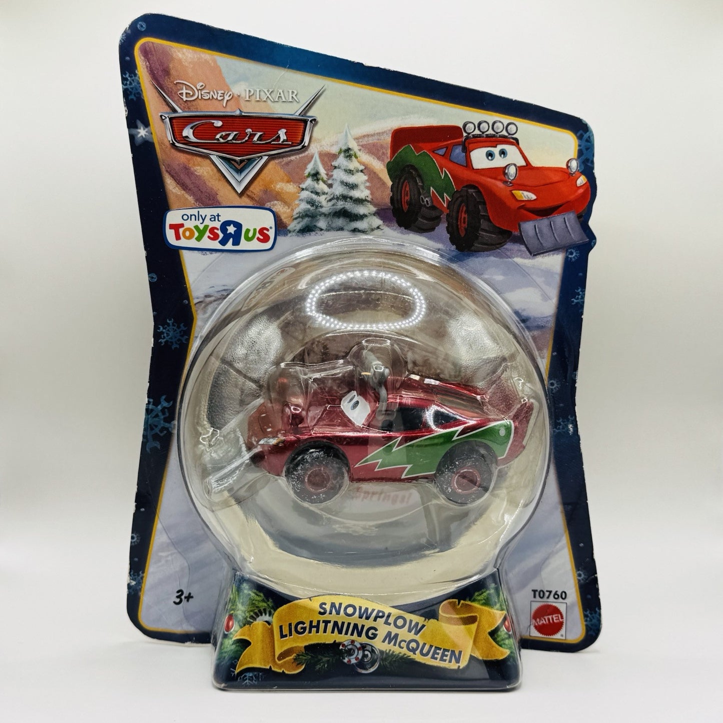 Disney Pixar Cars - SNOWPLOW MCQUEEN MATER SAVES CHRISTMAS 2010 - 1:55 Diecast