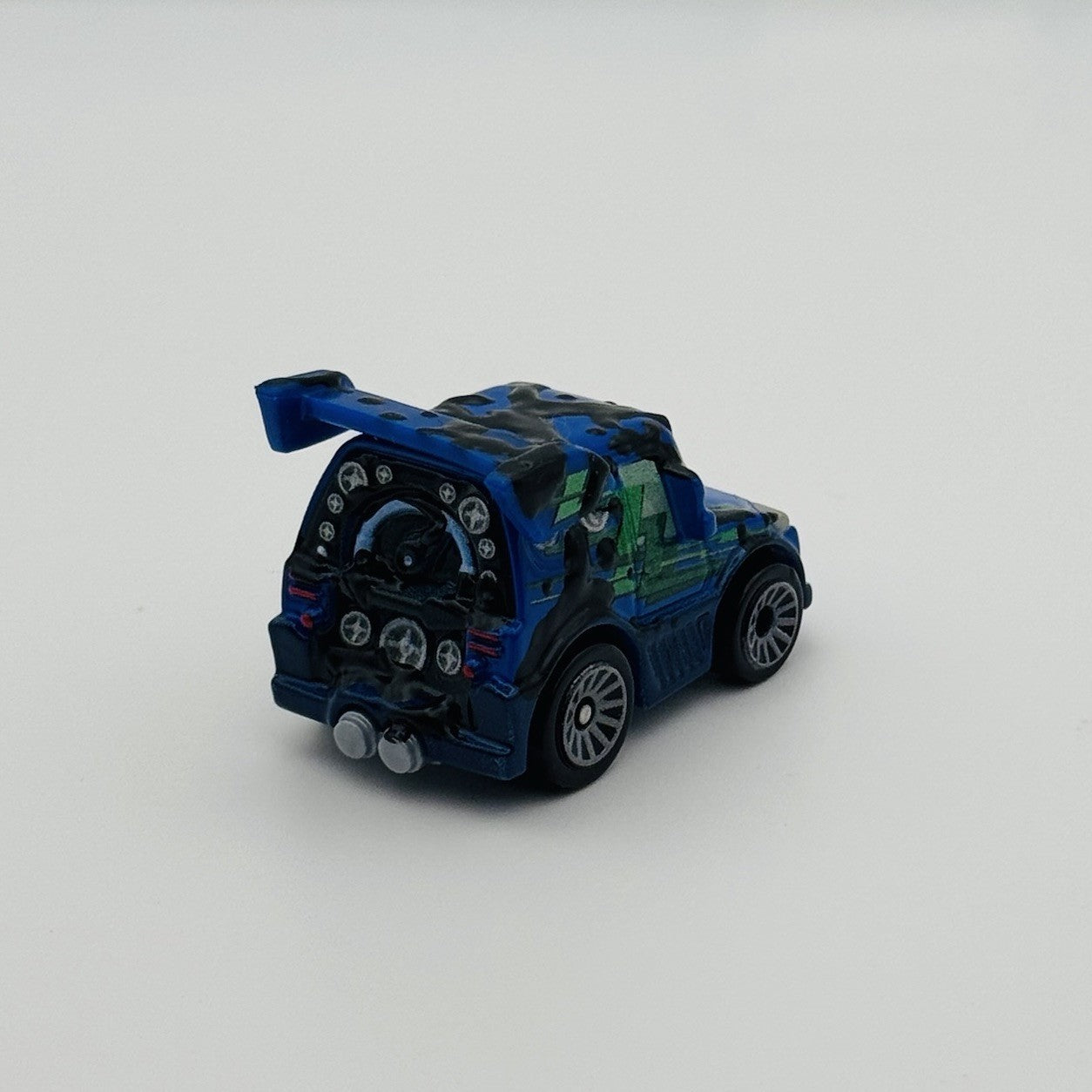 Disney Pixar Cars - MINI RACERS DJ WITH TAR *CUSTOM* - Diecast