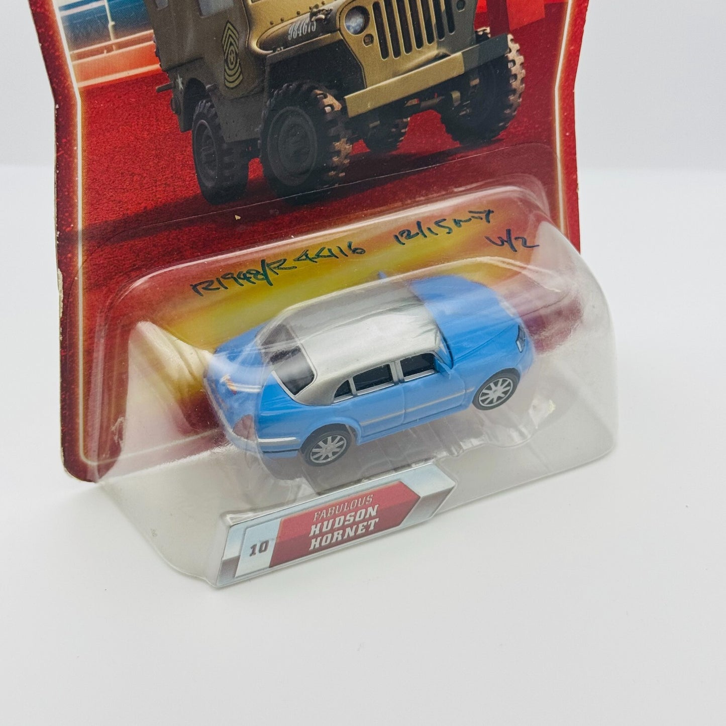 Disney Pixar Cars PACKAGED PROTOTYPE FINAL LAP SAMPLE JAY LIMO TESTSHOT 2009