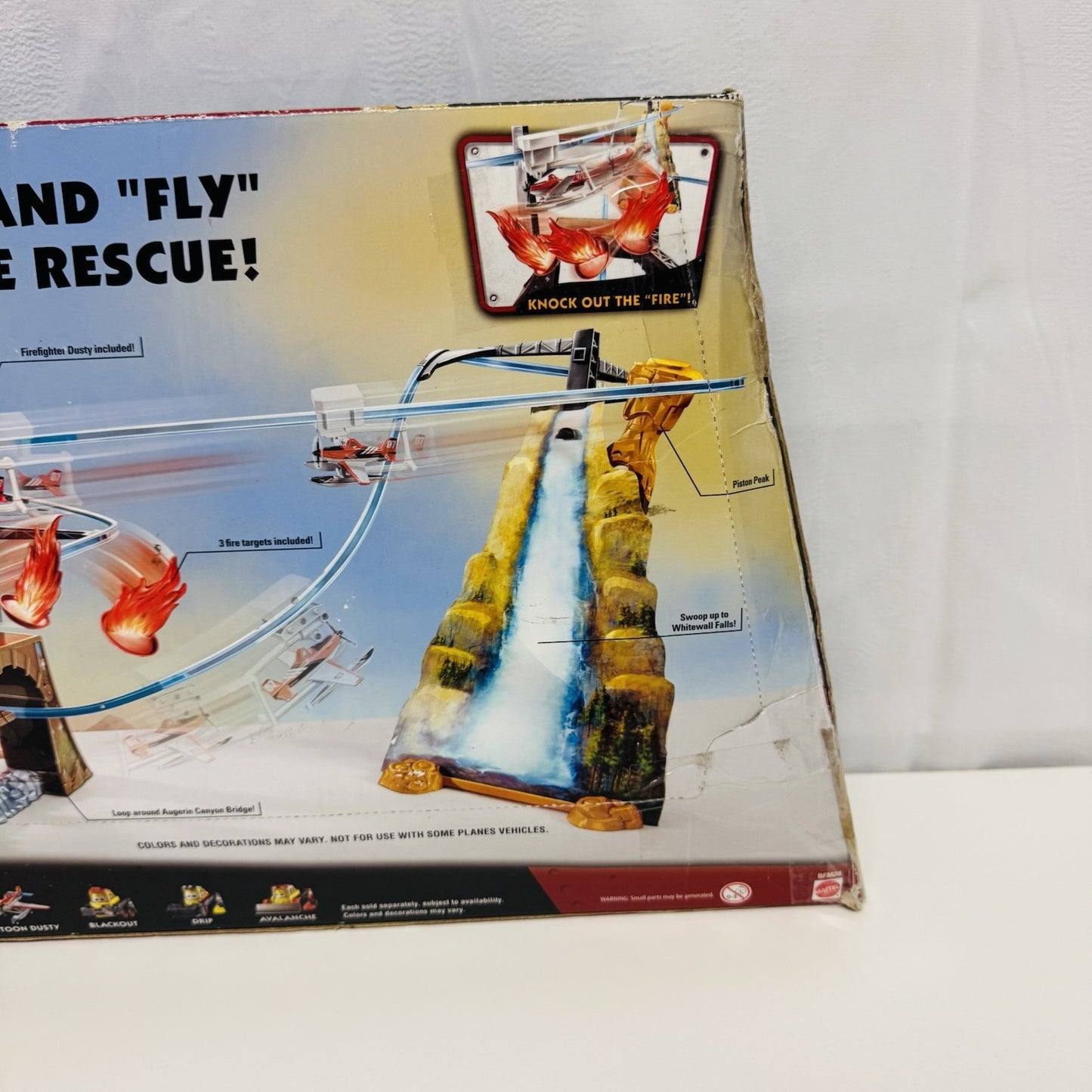 Disney Planes - PISTON PEAK AIR ATTACK Track Set Action Shifters - 1:55 Scale