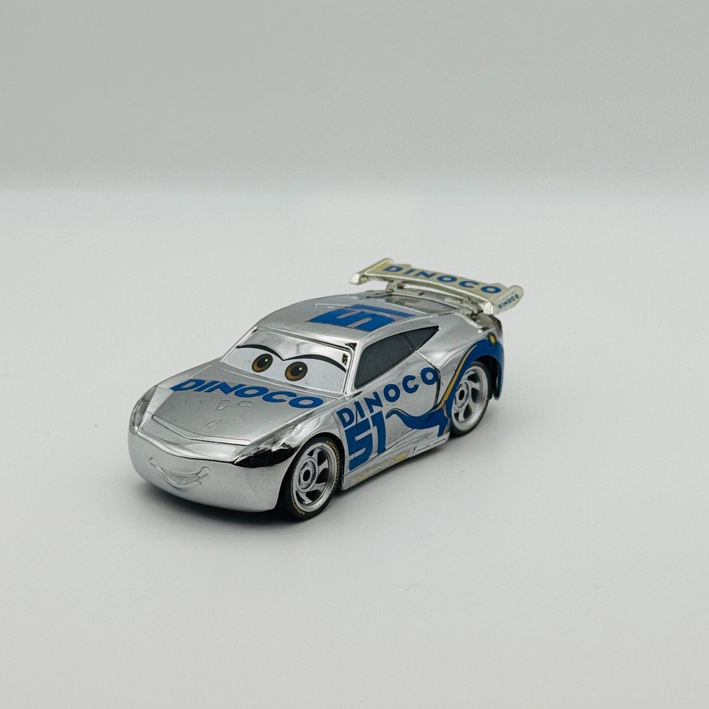 Disney Pixar Cars - SILVER CHROME CRUZ RAMIREZ Factory Custom - 1:55 Diecast