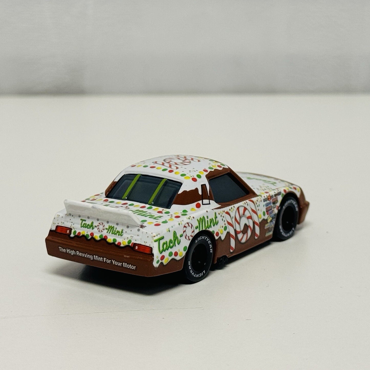 Disney Pixar Cars - TACH O MINT BLACK WHEELS FACTORY CUSTOM PROTOTYPE BACKDOOR