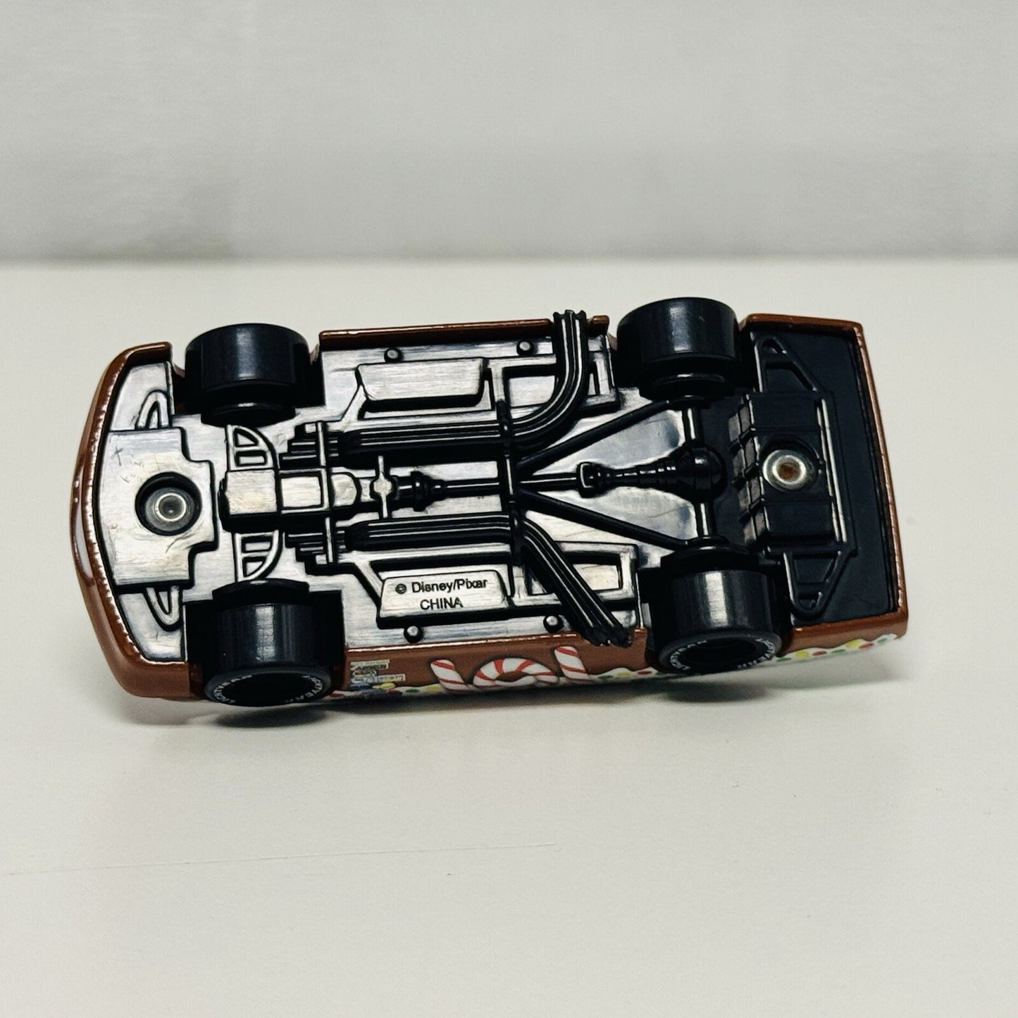 Disney Pixar Cars - TACH O MINT BLACK WHEELS FACTORY CUSTOM PROTOTYPE BACKDOOR
