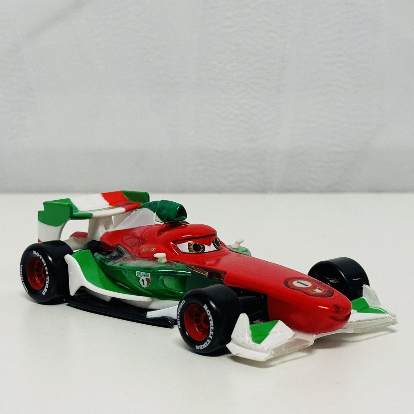 Disney Pixar Cars - NEON RACER FRANCESCO LIGHT-UP Disney Store - 1:43 Diecast