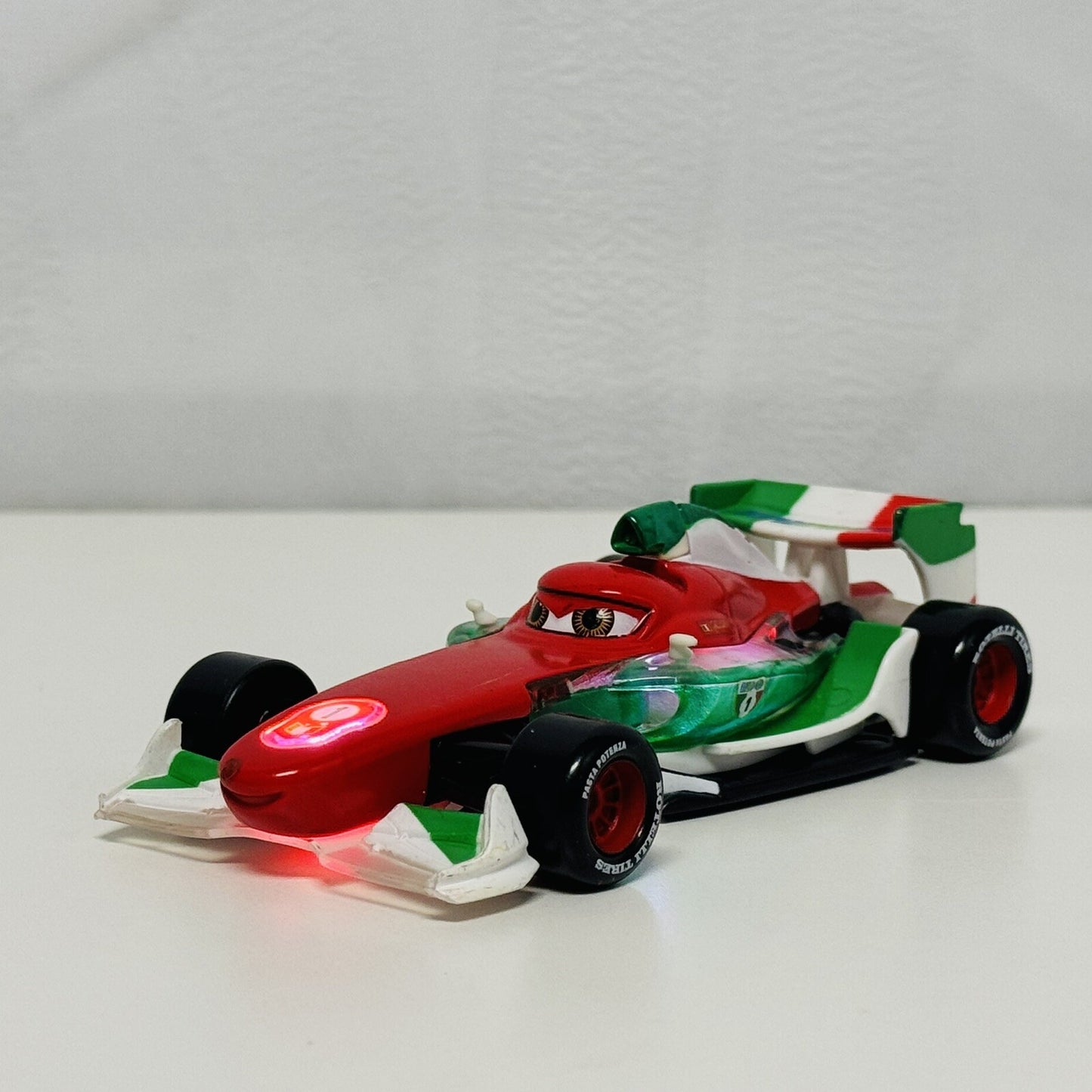 Disney Pixar Cars - NEON RACER FRANCESCO LIGHT-UP Disney Store - 1:43 Diecast