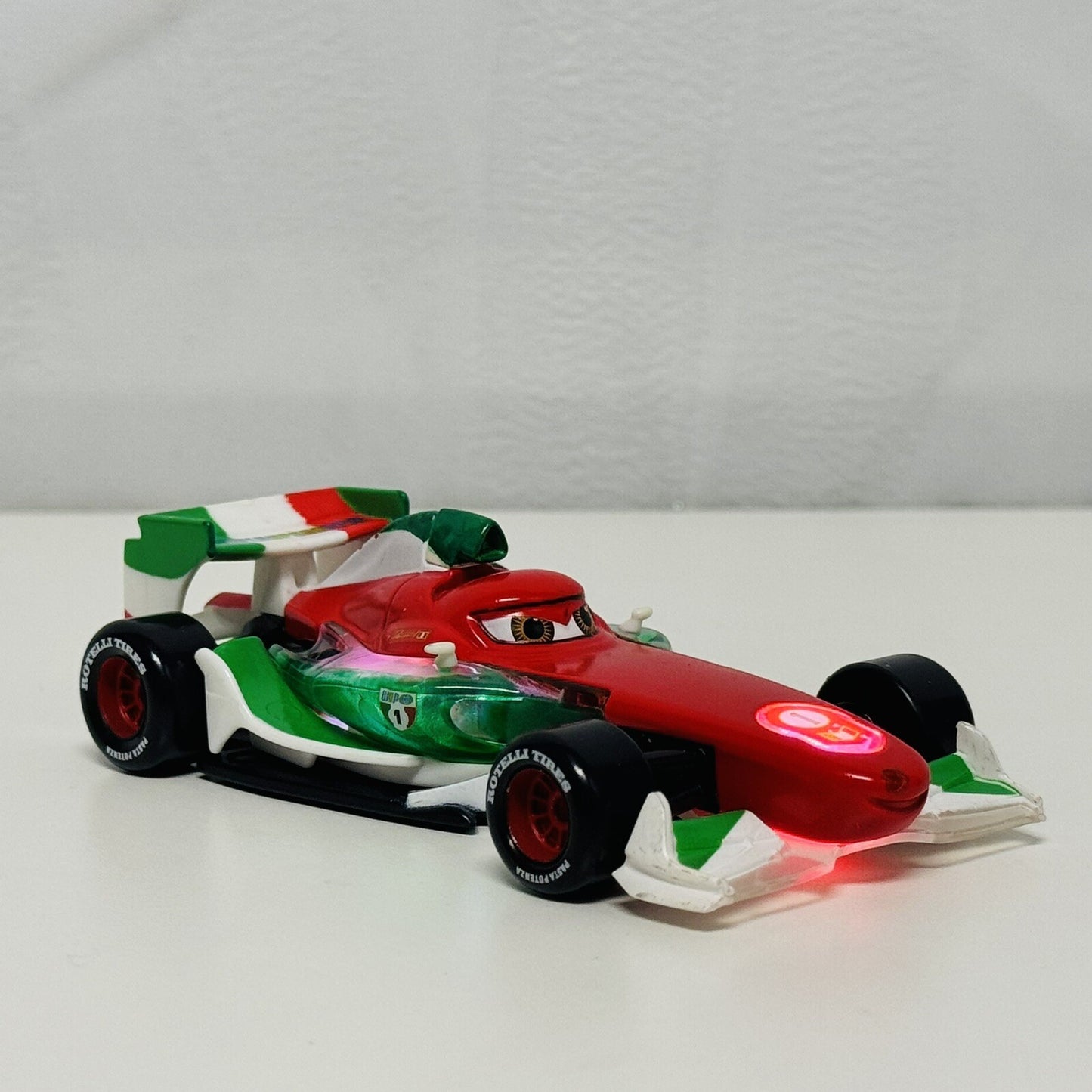 Disney Pixar Cars - NEON RACER FRANCESCO LIGHT-UP Disney Store - 1:43 Diecast