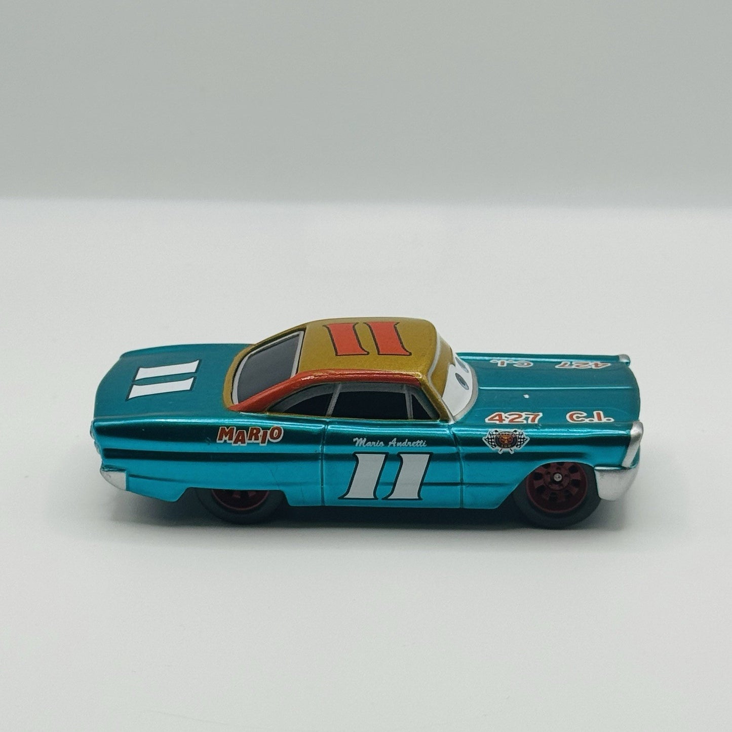 Disney Pixar Cars - METALLIC MARIO ANDRETTI Scavenger Hunt 2018 - 1:55 Diecast