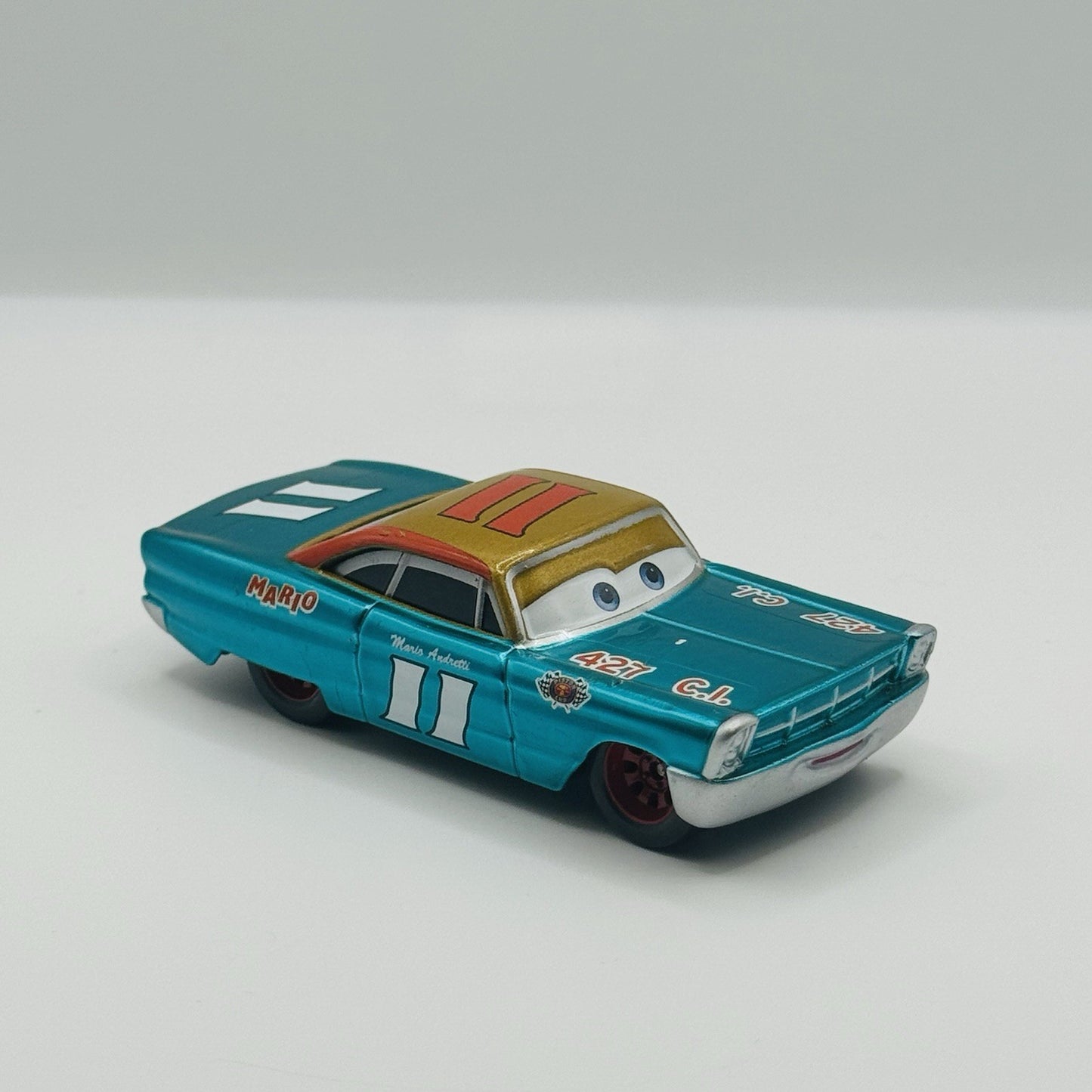 Disney Pixar Cars - METALLIC MARIO ANDRETTI Scavenger Hunt 2018 - 1:55 Diecast