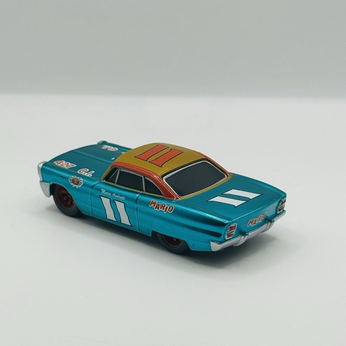 Disney Pixar Cars - METALLIC MARIO ANDRETTI Scavenger Hunt 2018 - 1:55 Diecast
