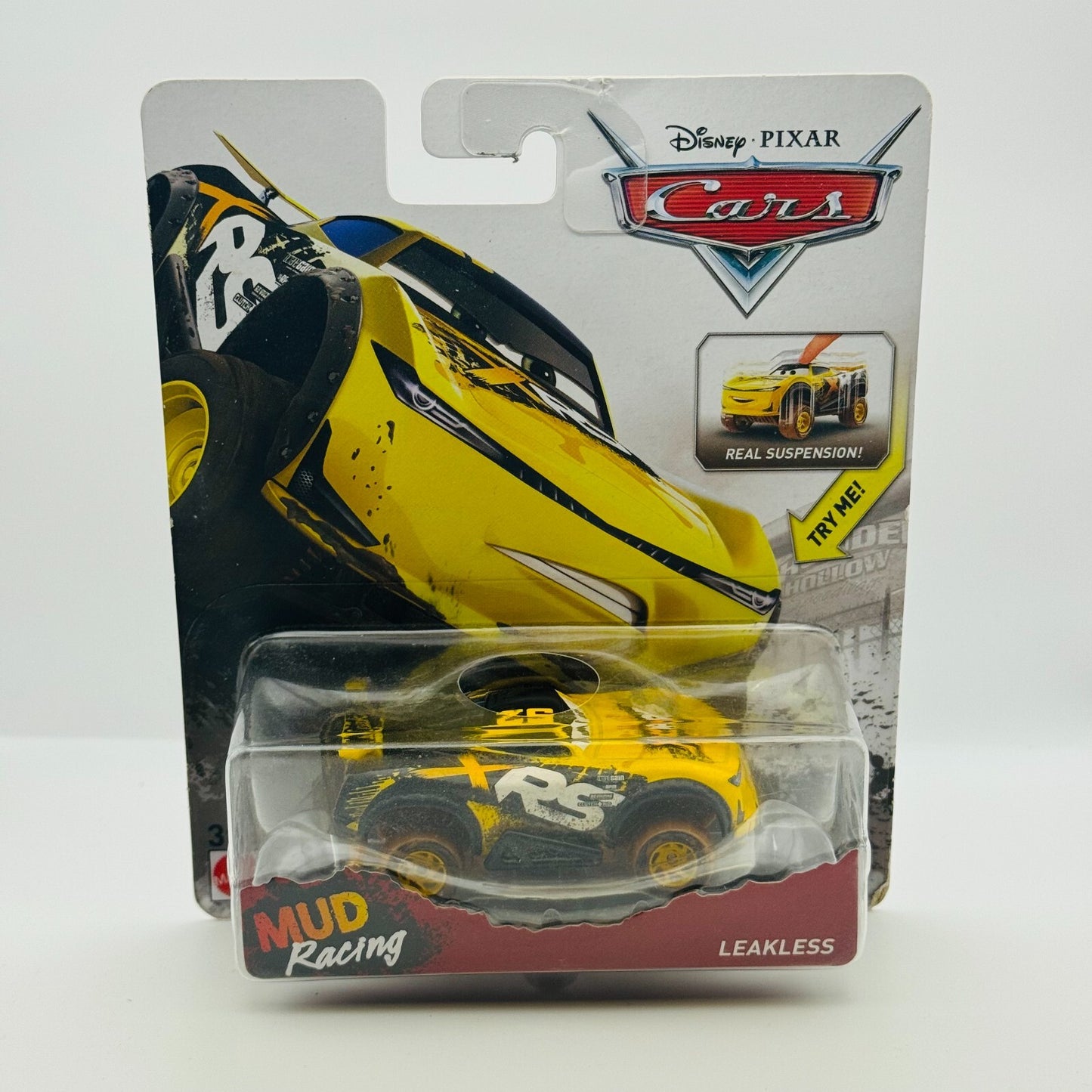 Disney Pixar Cars - XRS MUD RACING GEORGE NEW-WIN LEAKLESS - 1:55 Diecast