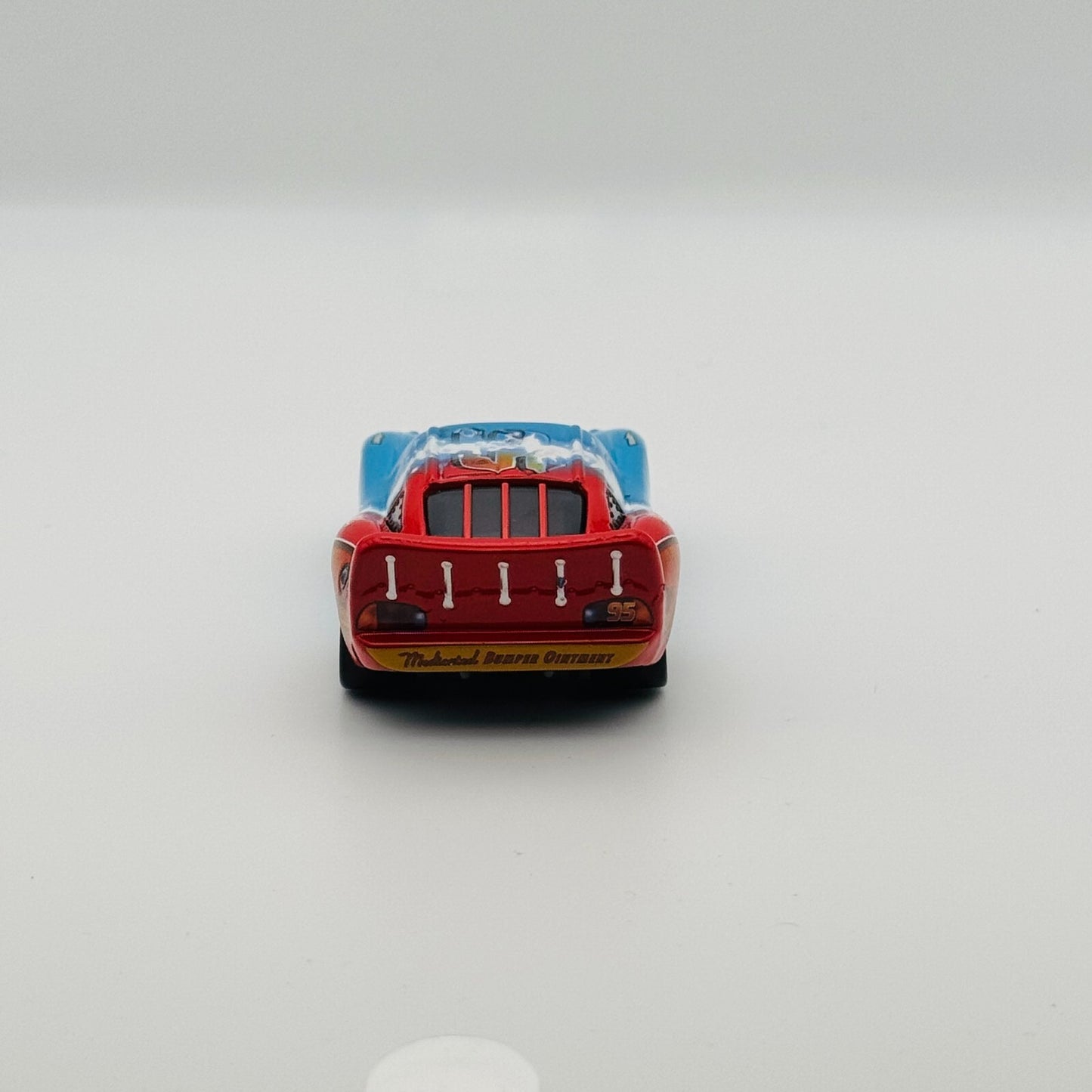 Disney Pixar Cars TRANSFORMING MCQUEEN PROTOTYPE UNPAINTED WINDOWS 1:55 Diecast
