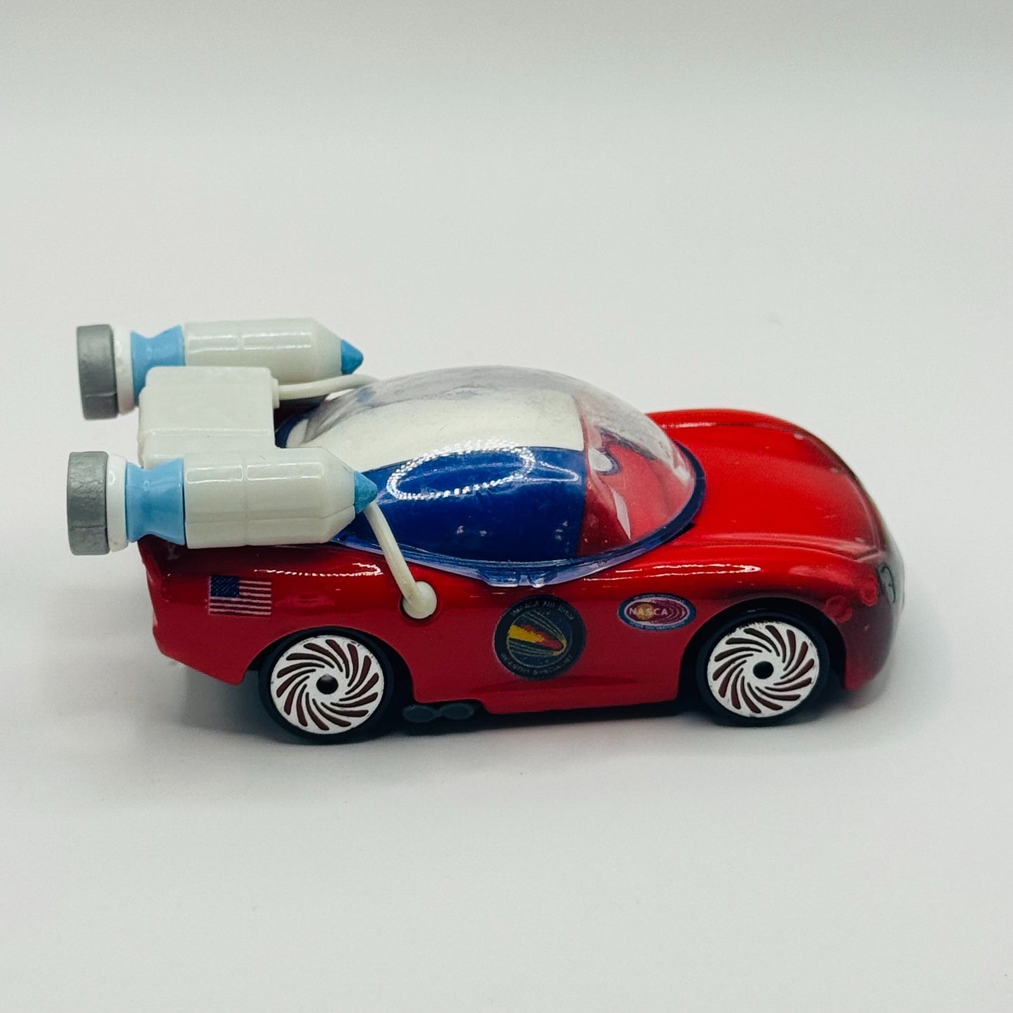 Disney Pixar Cars Toon BURNT AUTONAUT LIGHTNING MCQUEEN Moon Mater 1:55 Diecast