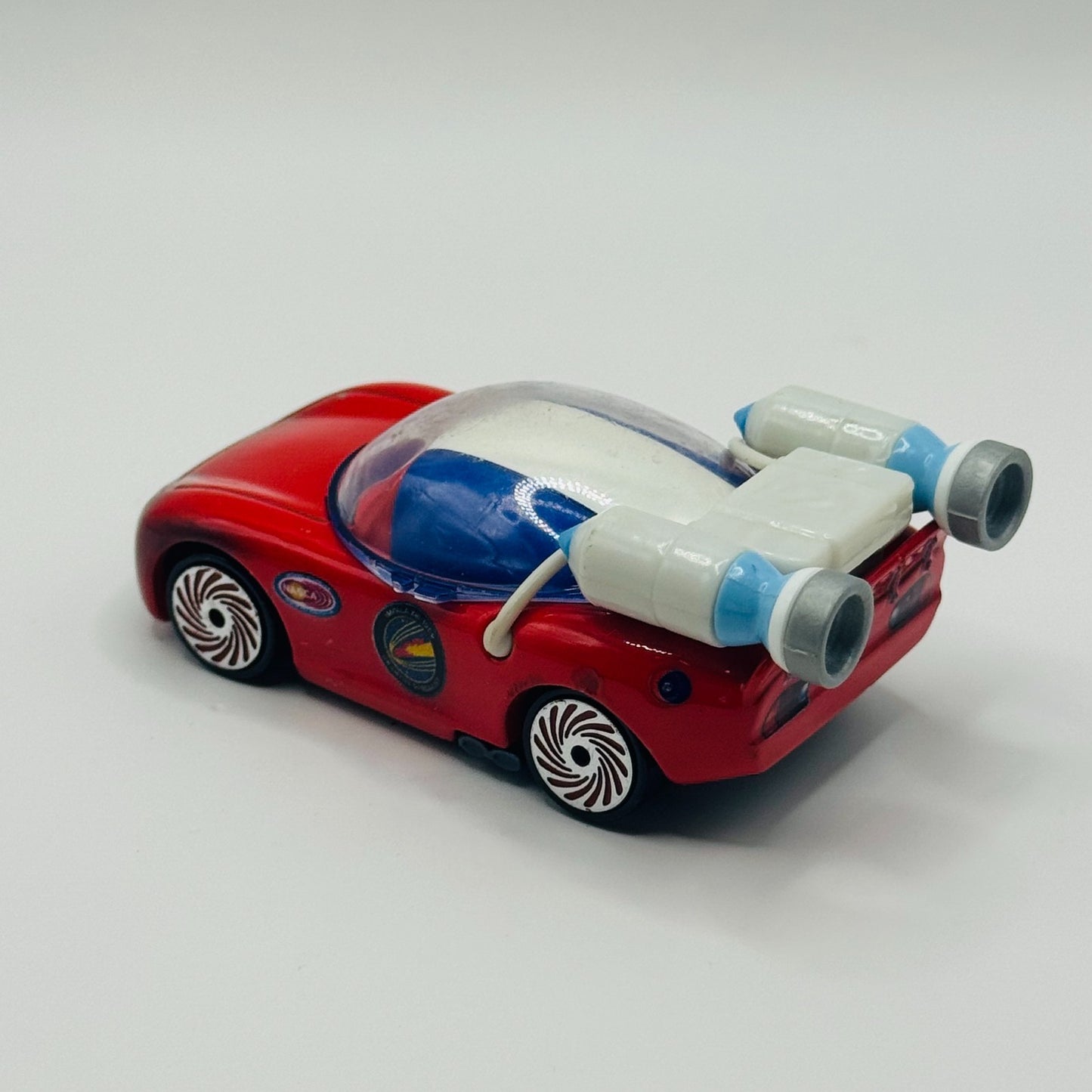 Disney Pixar Cars Toon BURNT AUTONAUT LIGHTNING MCQUEEN Moon Mater 1:55 Diecast