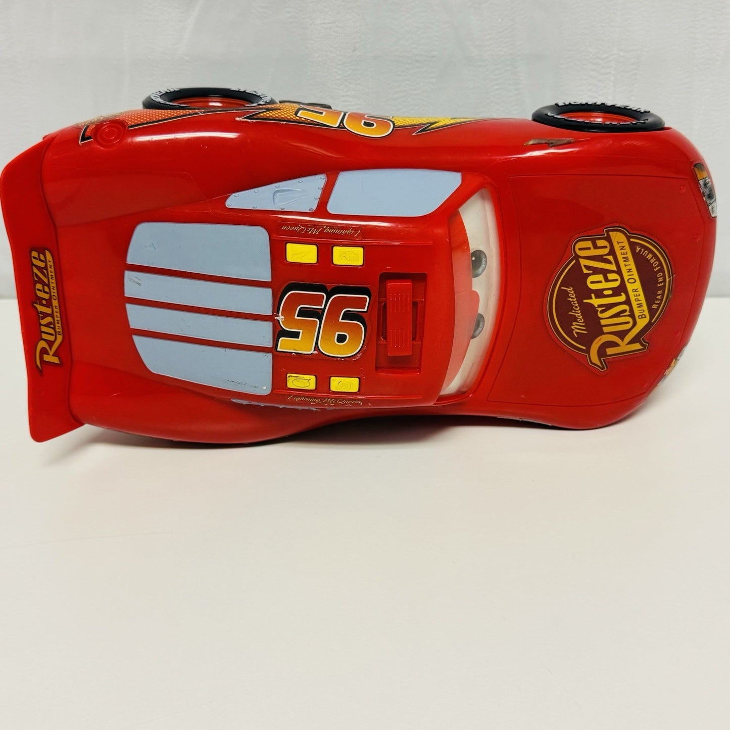 Disney Pixar Cars - LARGE 14” LIGHTS & SOUNDS LIGHTNING MCQUEEN Moving Eyes 2007