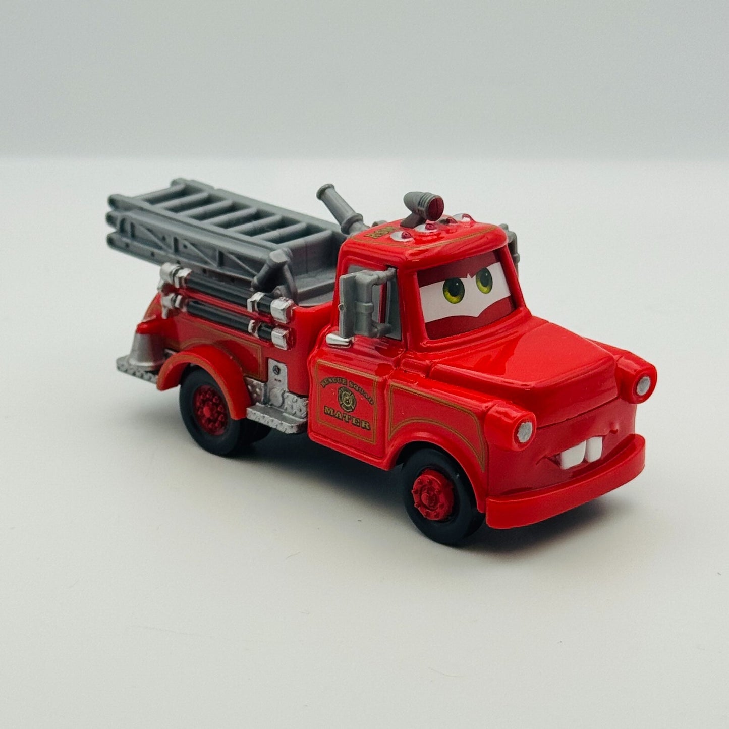 Disney Pixar Cars Toon - RESCUE SQUAD MATER Rescue Squad Mater - 1:55 Diecast