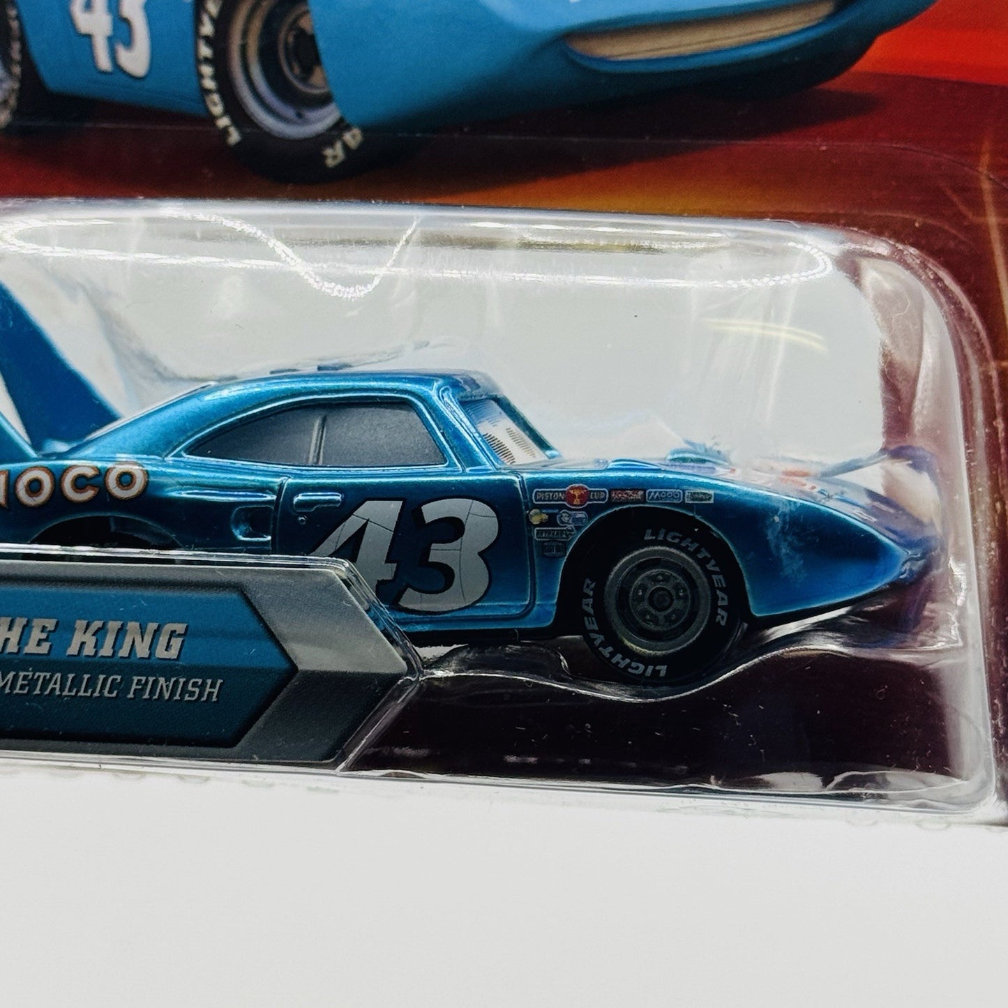 Disney Pixar Cars - THE KING WITH METALLIC FINISH RANSBURG CHASE - 1:55 Diecast