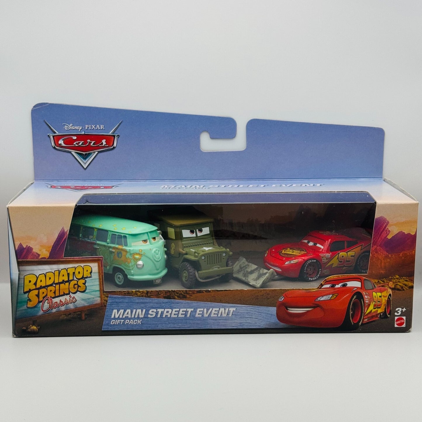 Disney Pixar Cars MAIN STREET EVENT Radiator Springs Classic 3-Pack 1:55 Diecast