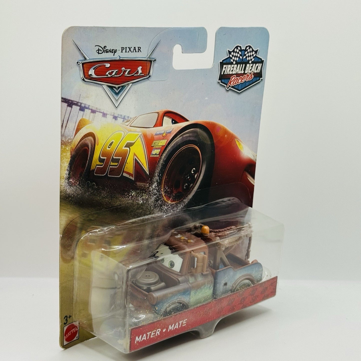 Disney Pixar Cars - FIREBALL BEACH RACERS MATER - 1:55 Diecast
