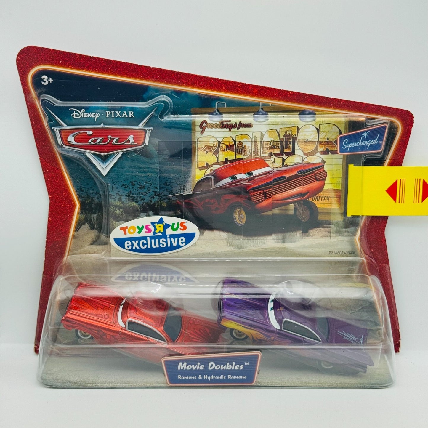 Disney Pixar Cars - PURPLE & HYDRAULIC RAMONE Movie Doubles 2007 - 1:55 Diecast