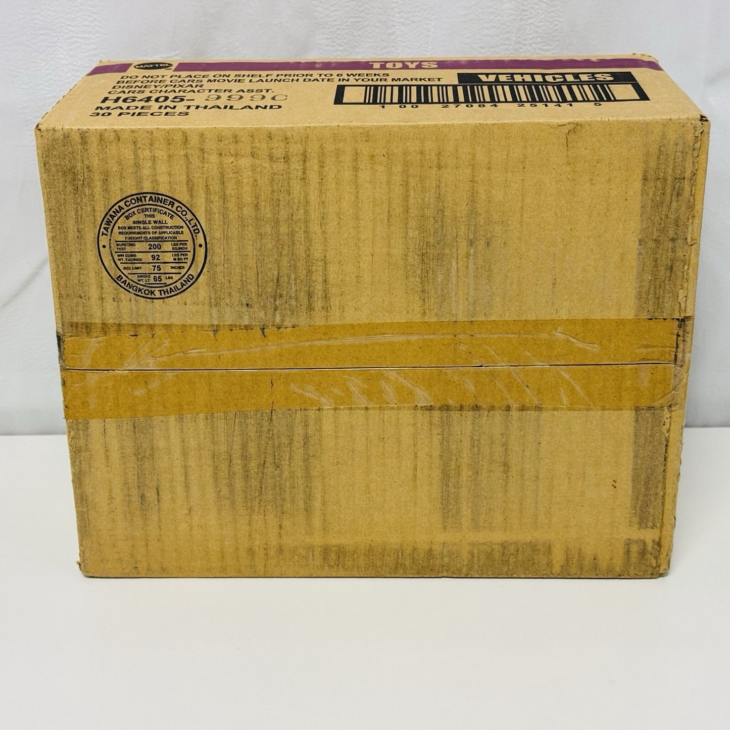 Disney Pixar Cars - ORIGINAL APRIL 2006 DESERT SERIES CASE BOX *BOX ONLY NO CARS