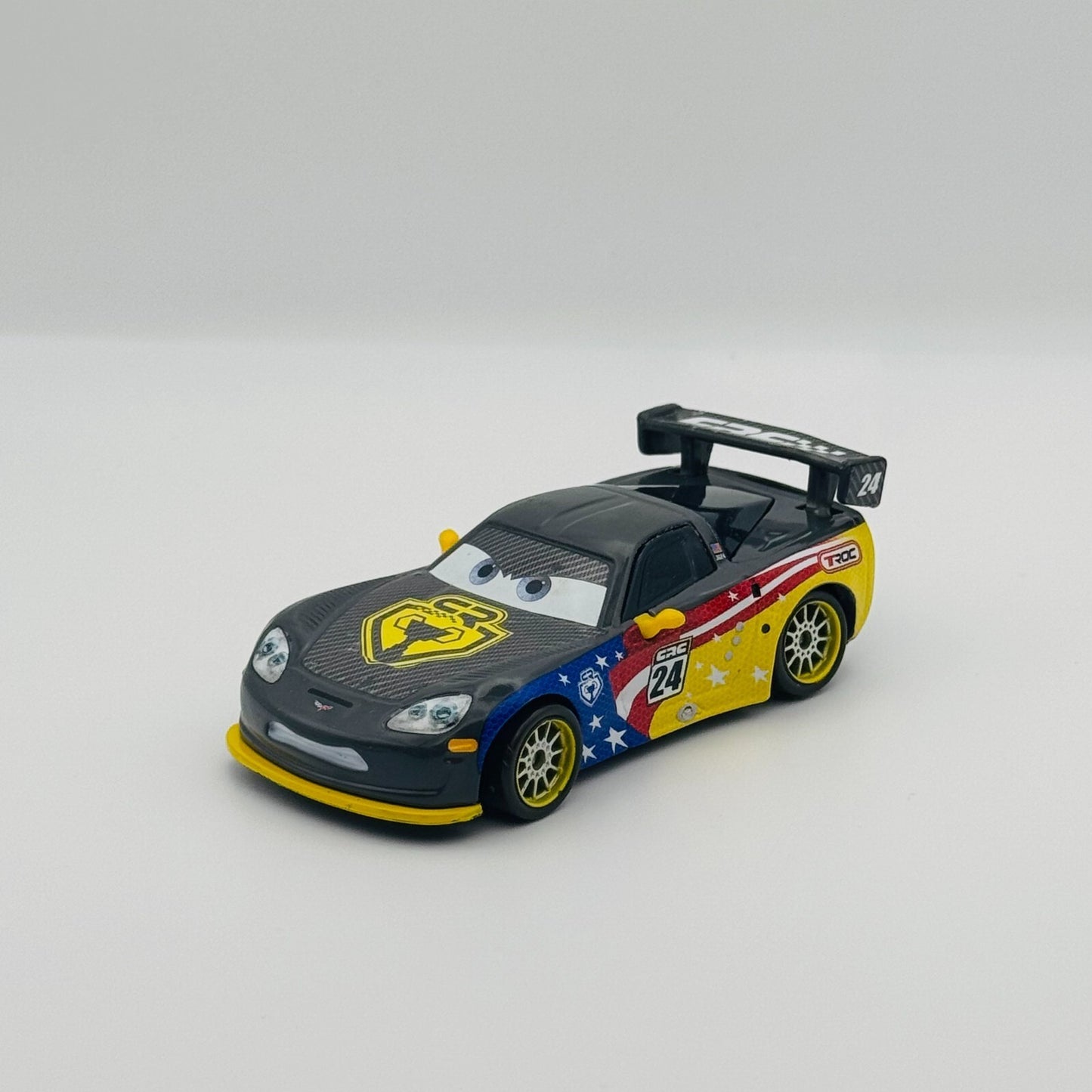 Disney Pixar Cars - CARBON RACERS JEFF GORVETTE WGP TROC 2016 - 1:55 Diecast