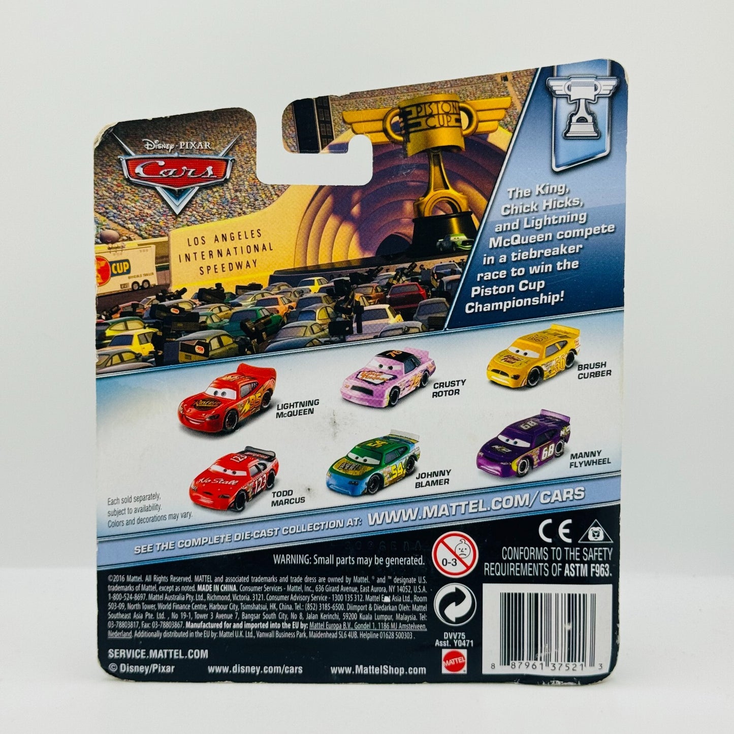Disney Pixar Cars - REV N GO MISTI MOTORKRASS Piston Cup 2017 - 1:55 Diecast