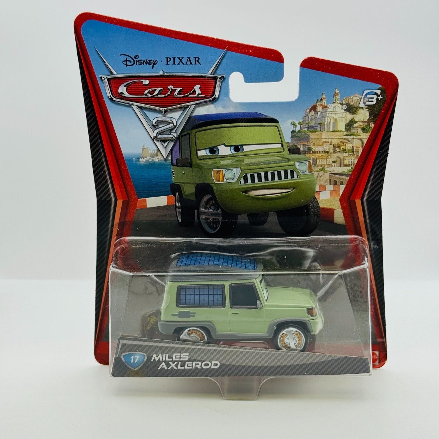 Disney Pixar Cars - MILES AXLEROD Cars 2 2011 - 1:55 Diecast