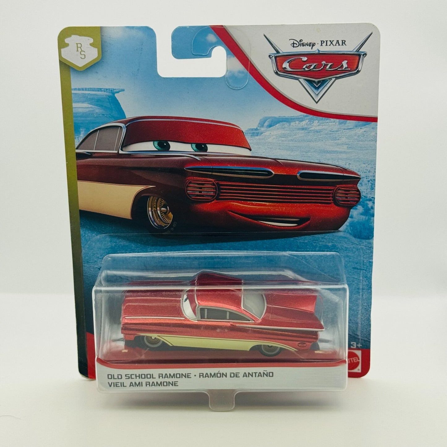 Disney Pixar Cars - CRUISIN' OLD SCHOOL RAMONE Blue Desert 2020 - 1:55 Diecast