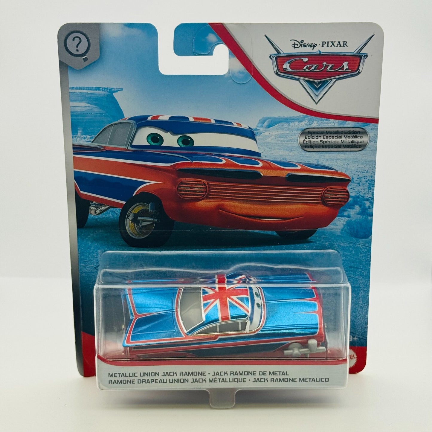 Disney Pixar Cars - METALLIC UNION JACK RAMONE Scavenger Hunt 2020- 1:55 Diecast