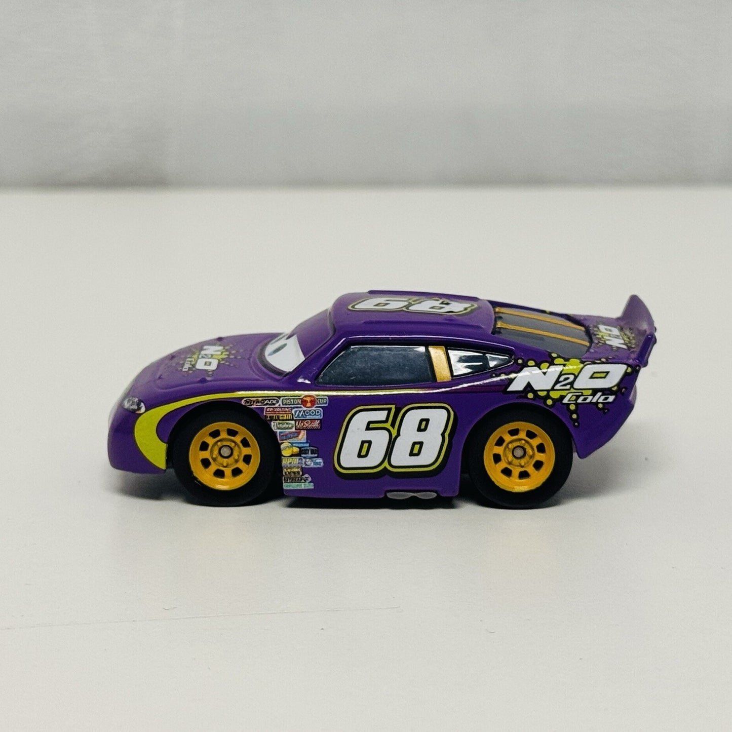 Disney Pixar Cars - N2O COLA Octane Gain Chief’s Wheels FACTORY CUSTOM BACKDOOR