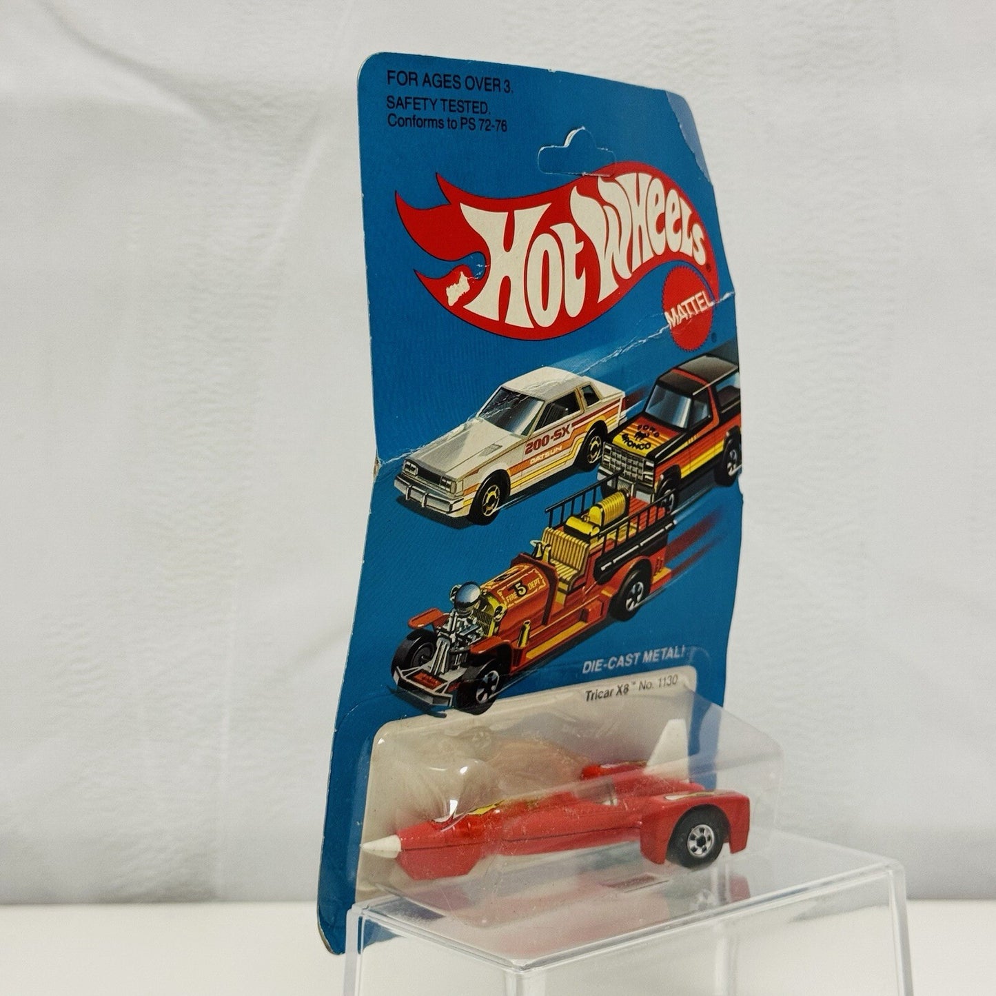 Hot Wheels - TRICAR X8 NO. 1130 1982 - 1:64 Scale Diecast