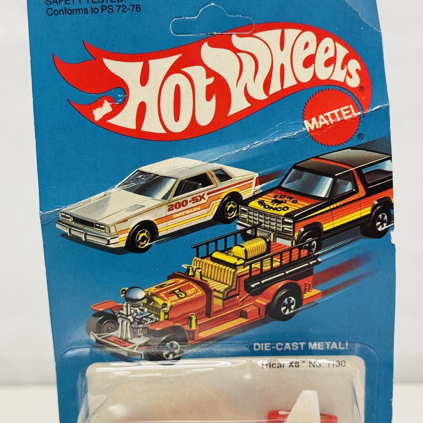 Hot Wheels - TRICAR X8 NO. 1130 1982 - 1:64 Scale Diecast