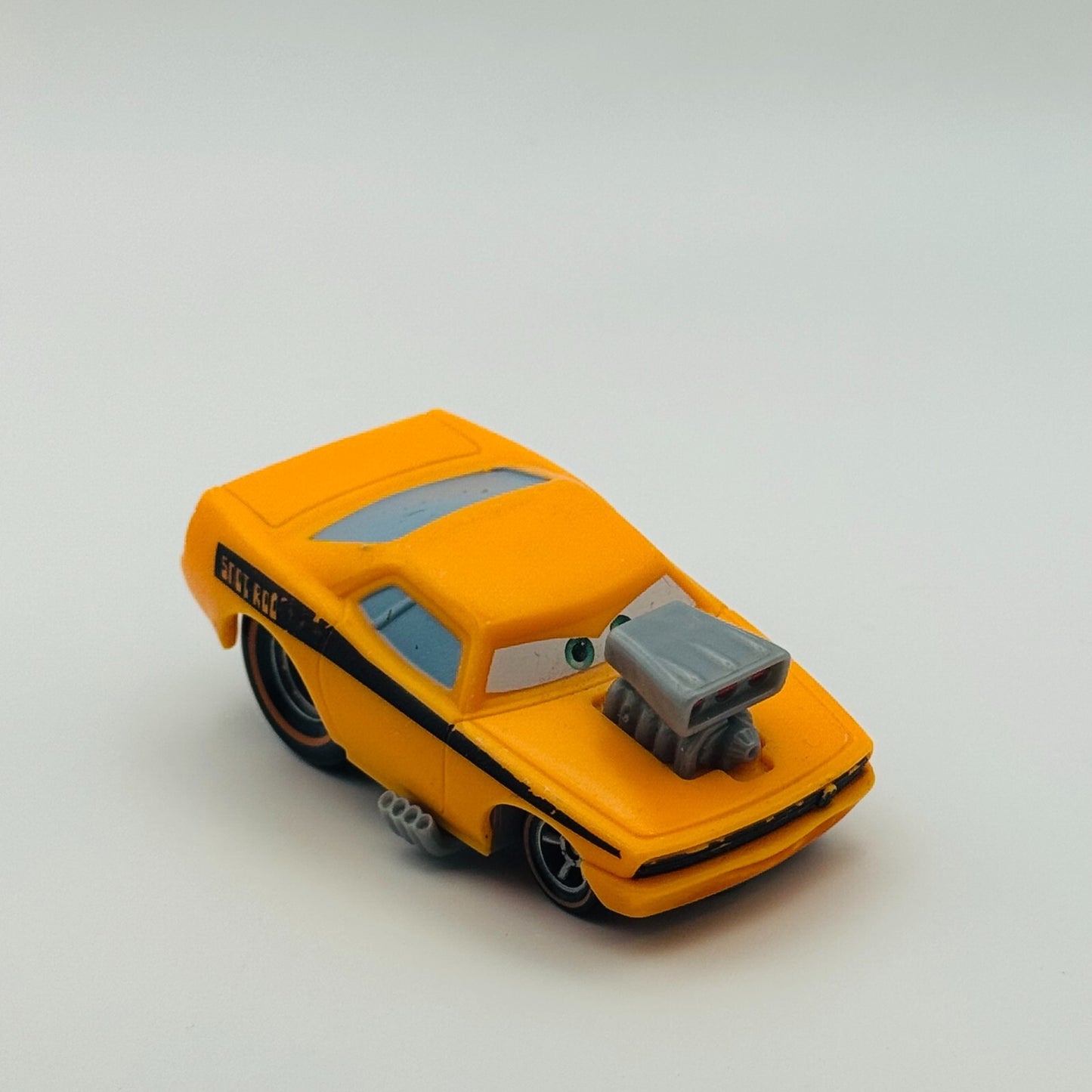 Disney Pixar Cars - COLOR CHANGERS SNOT ROD ORANGE/YELLOW 2010 - 1:55 Scale
