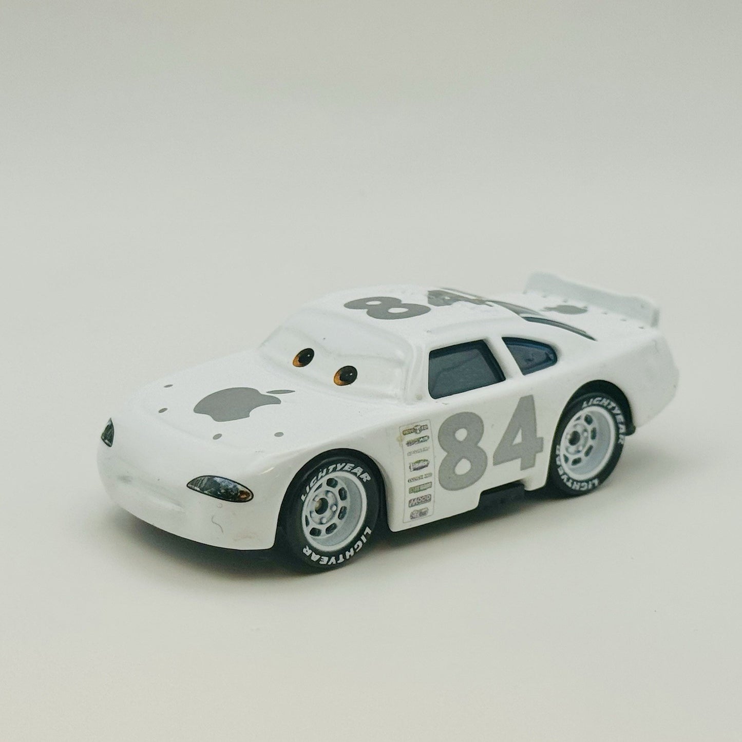 Disney Pixar Cars - 2008 APPLE CAR Factory Unauthorized Backdoor Curved “7” 1:55