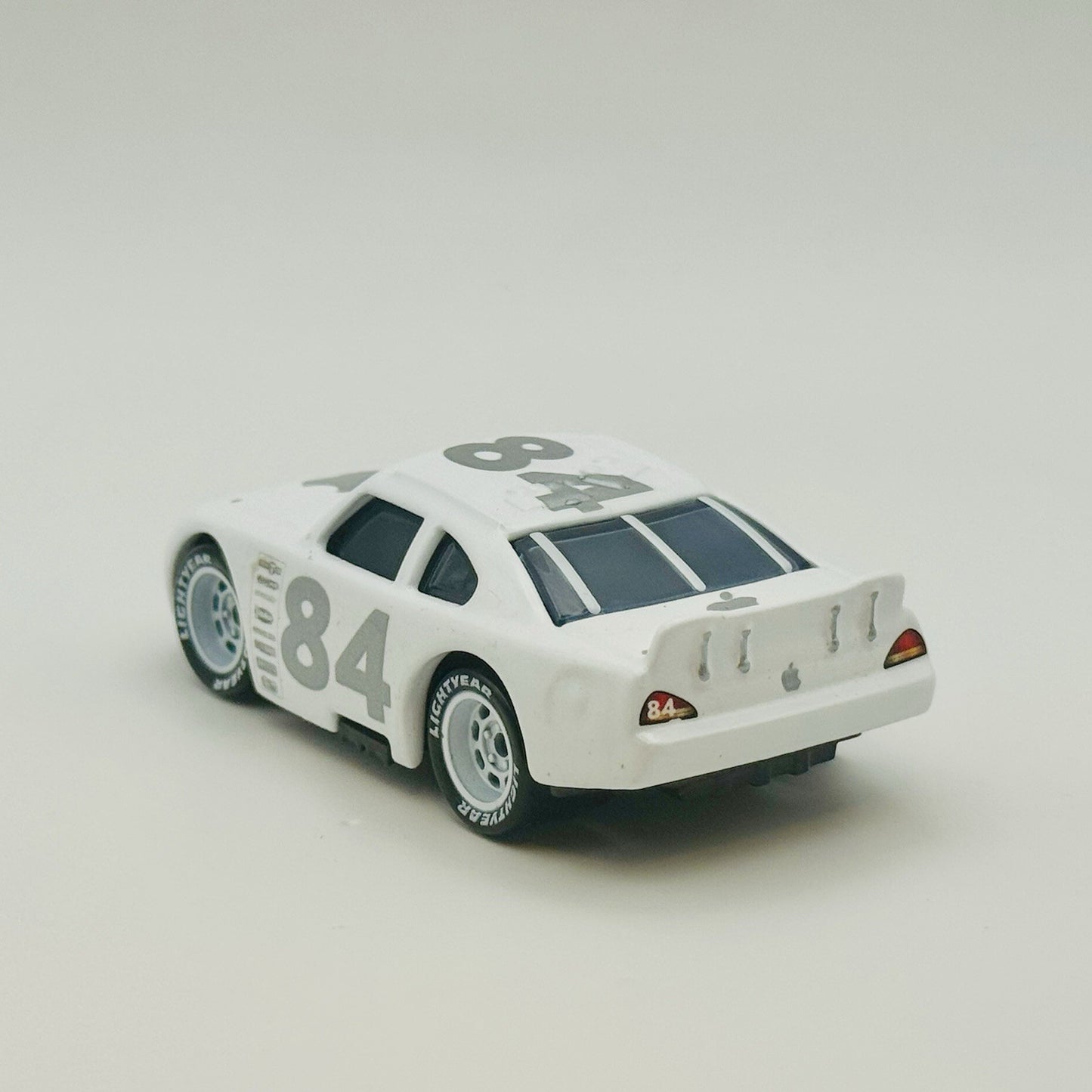 Disney Pixar Cars - 2008 APPLE CAR Factory Unauthorized Backdoor Curved “7” 1:55